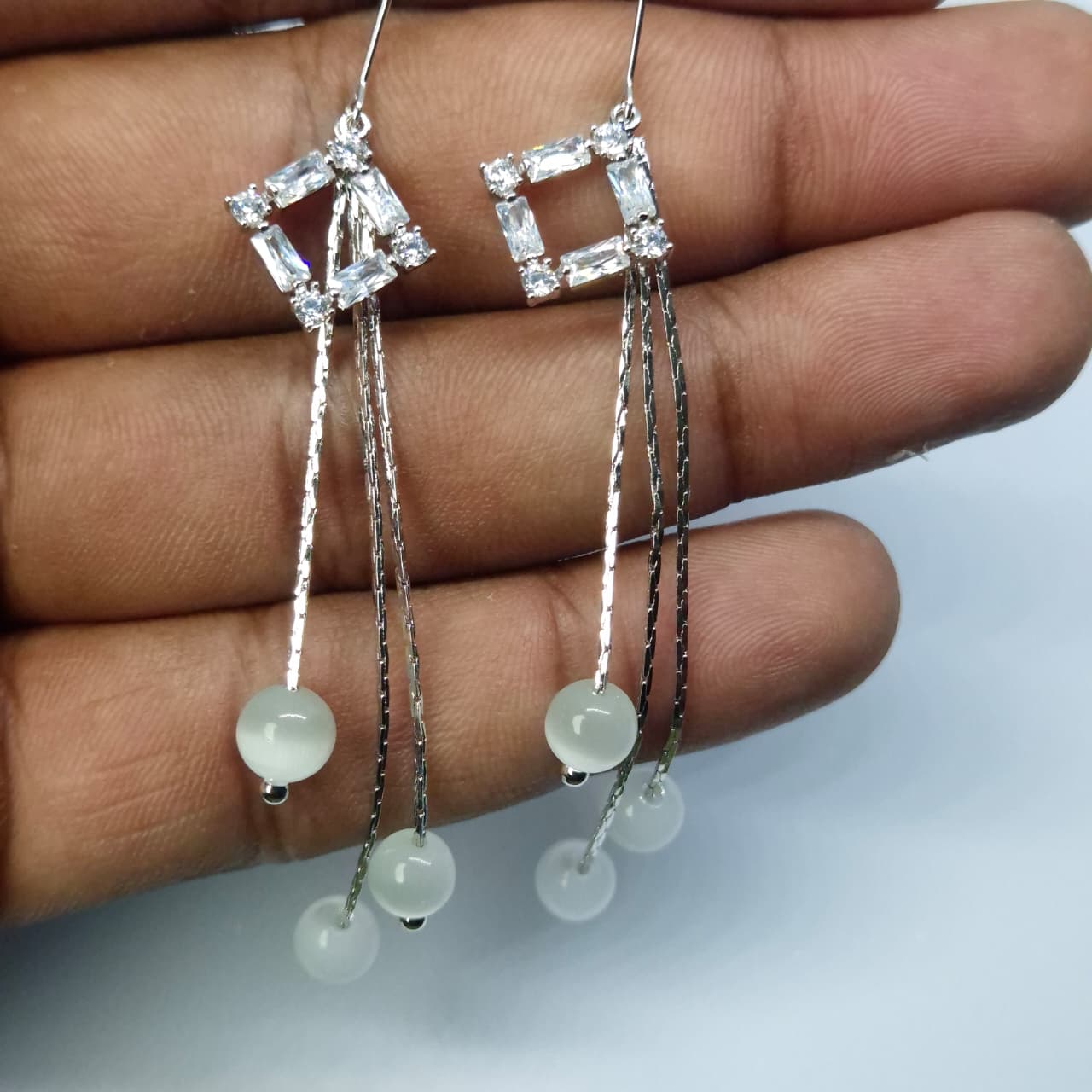 Geometric tassel Earrings