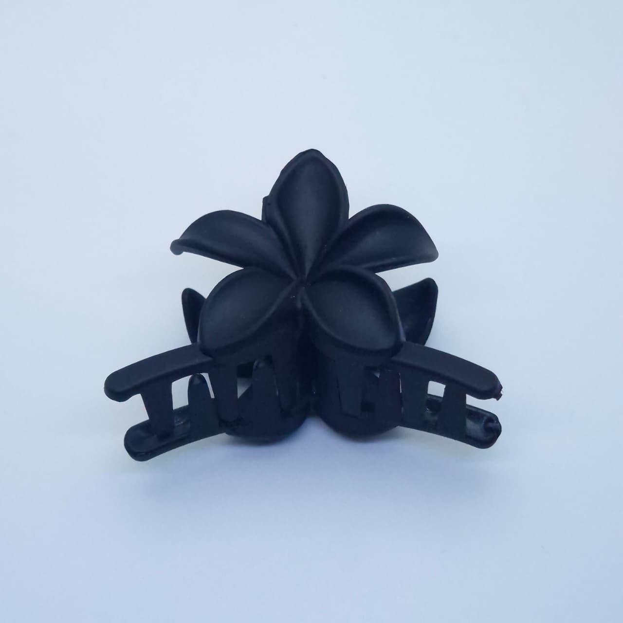 Matte Five Petal Flower Hair Claw Clip