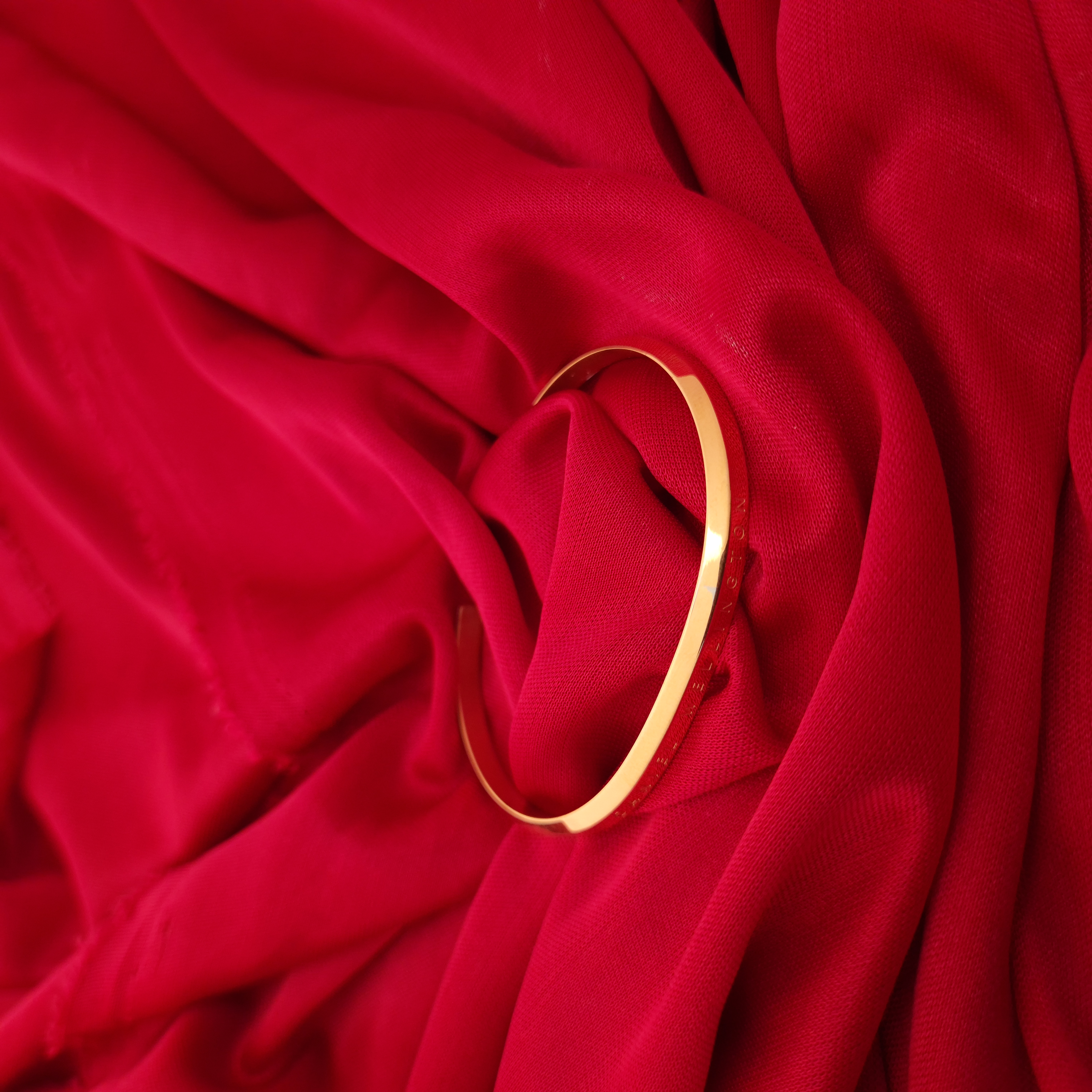 Gold Tone Cuff Bracelet