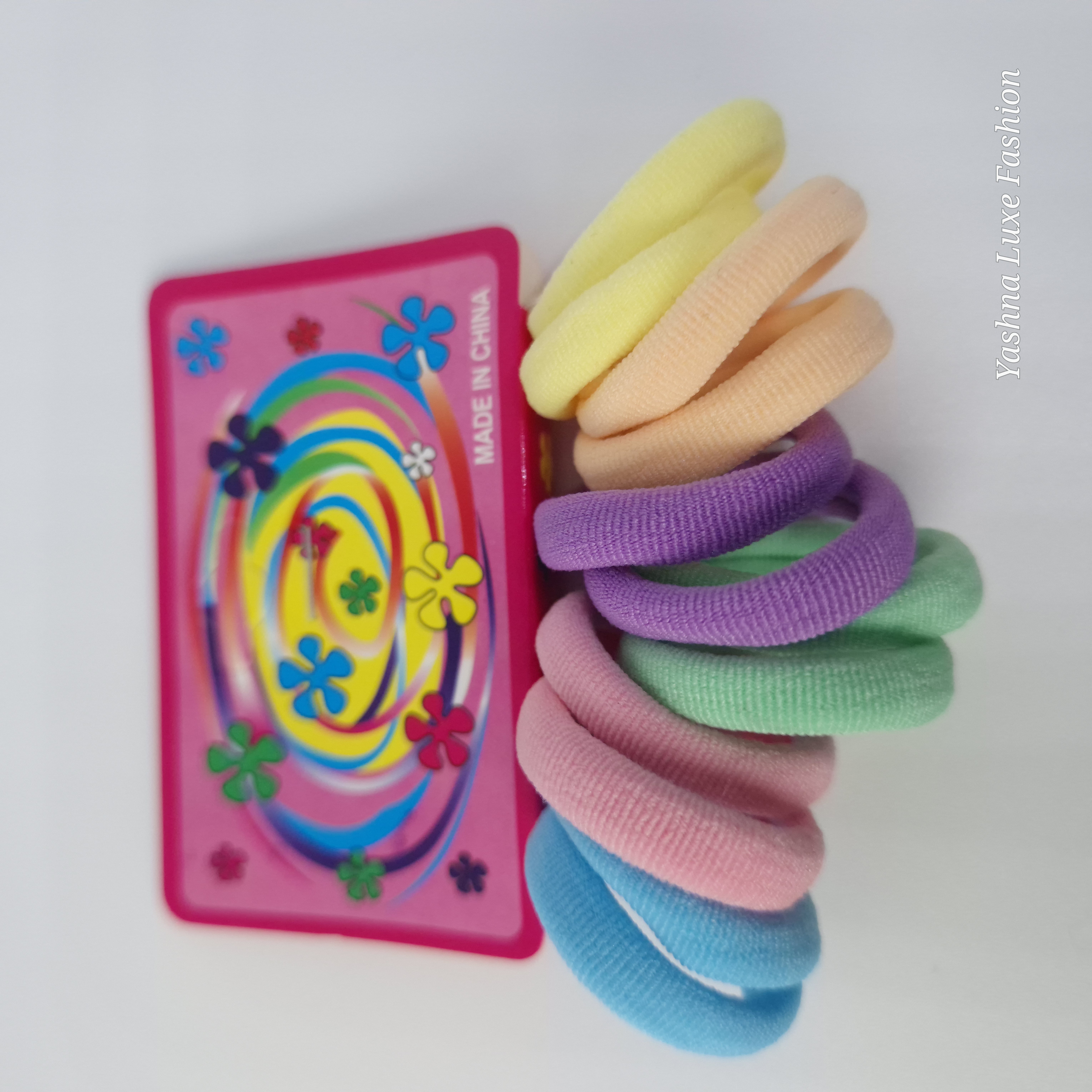 Candy Color Ponytail Hair Tie Set