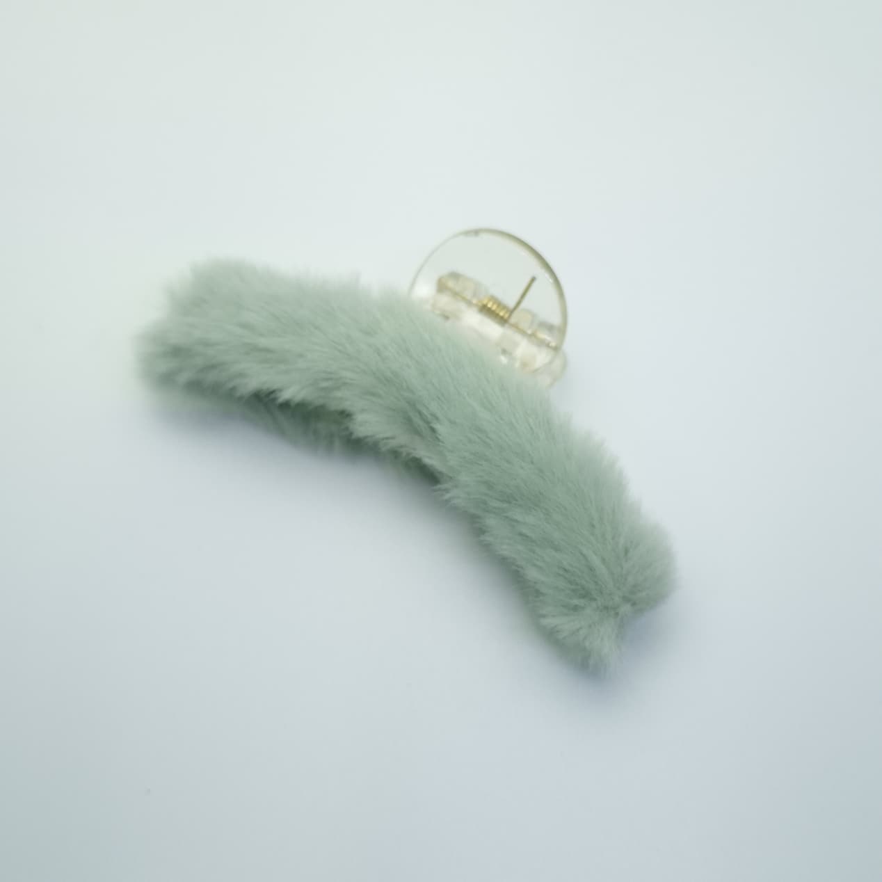 Fluffy Luxe Hair Claw Clip Medium  – Soft Fur Edition