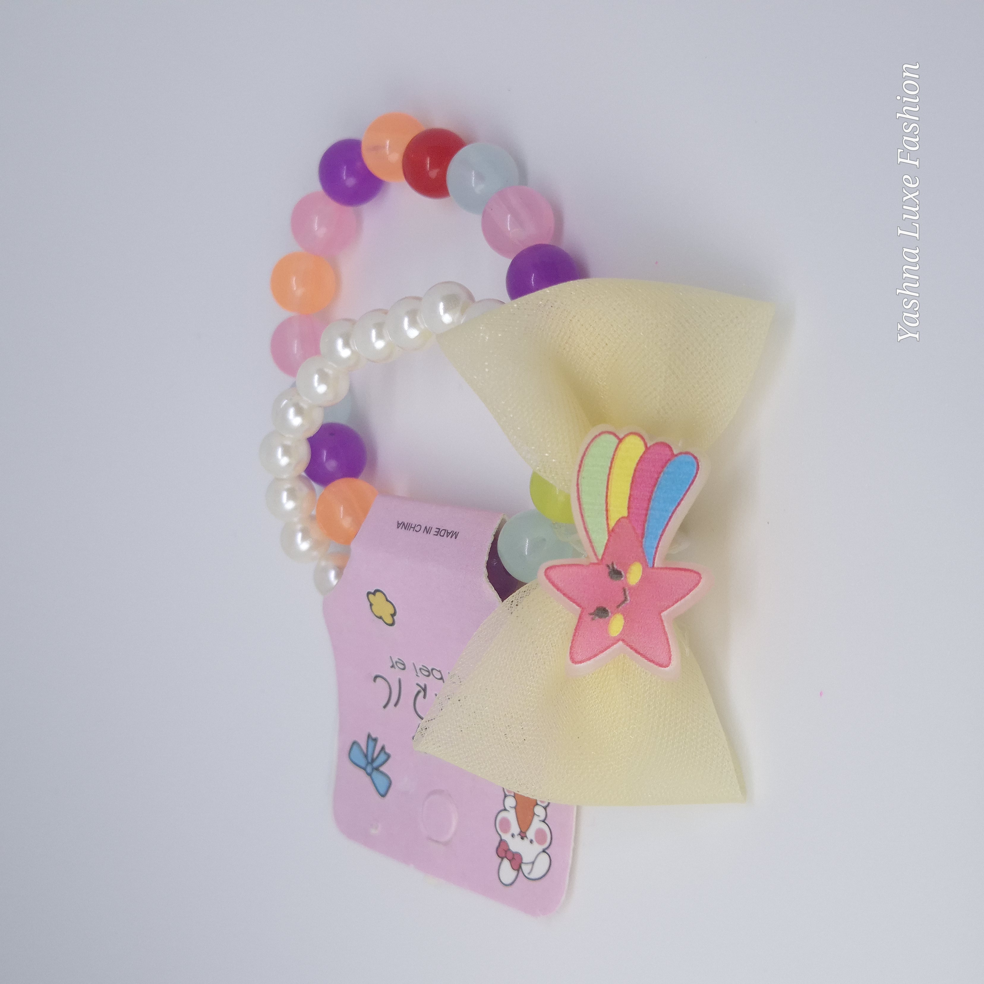 Cute Beaded Hair Bracelet
