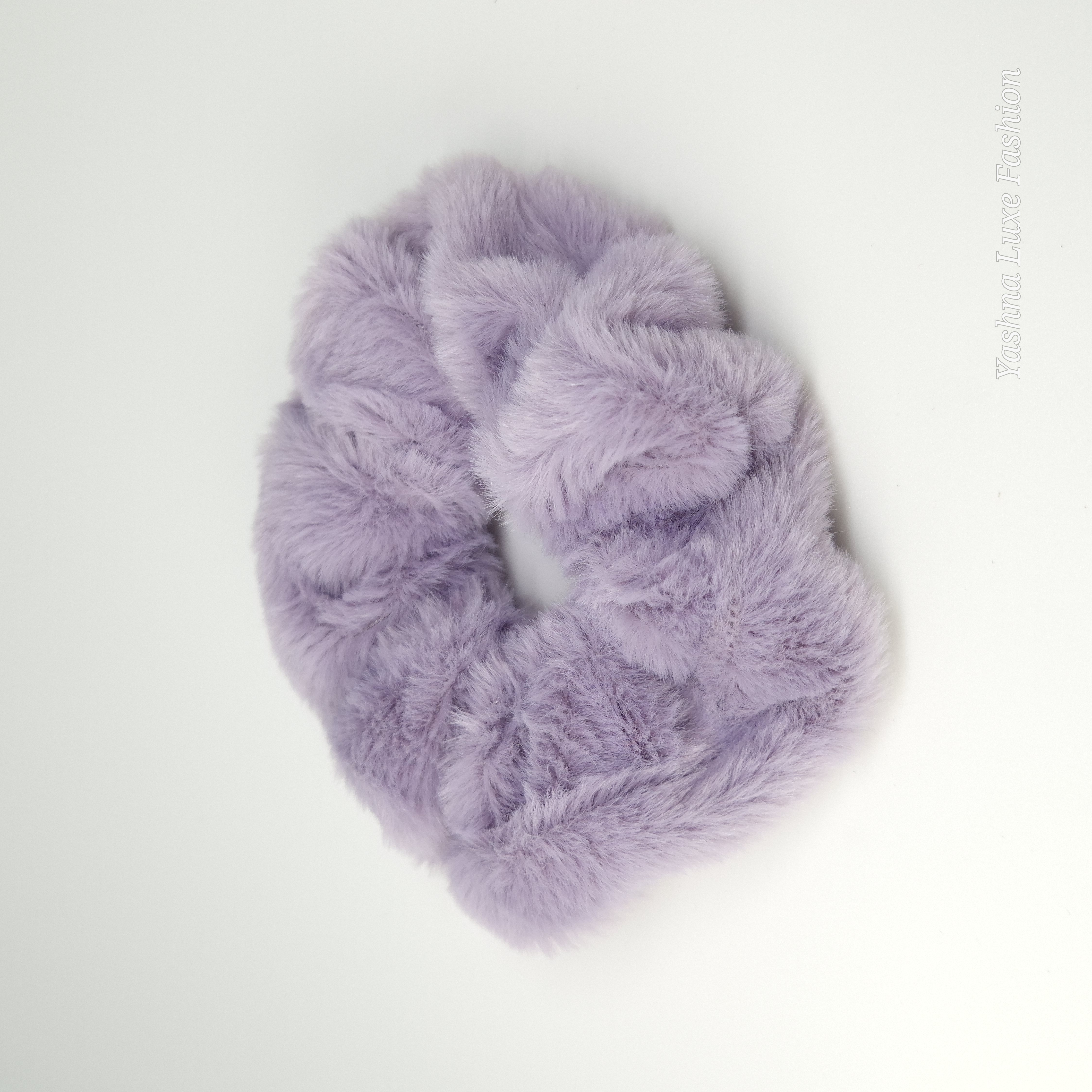 Soft Faux Fur Hair Tie Scrunchie