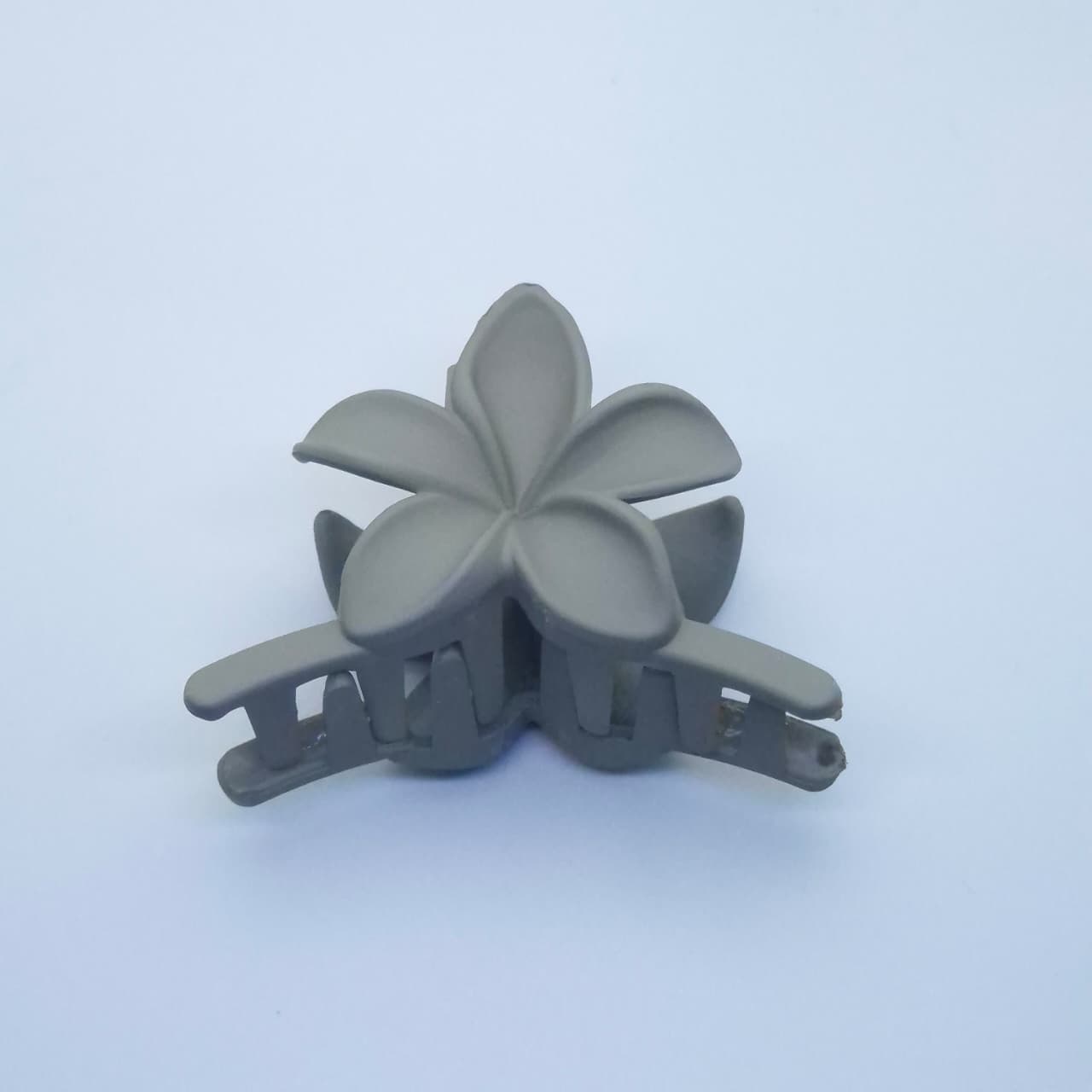 Matte Five Petal Flower Hair Claw Clip