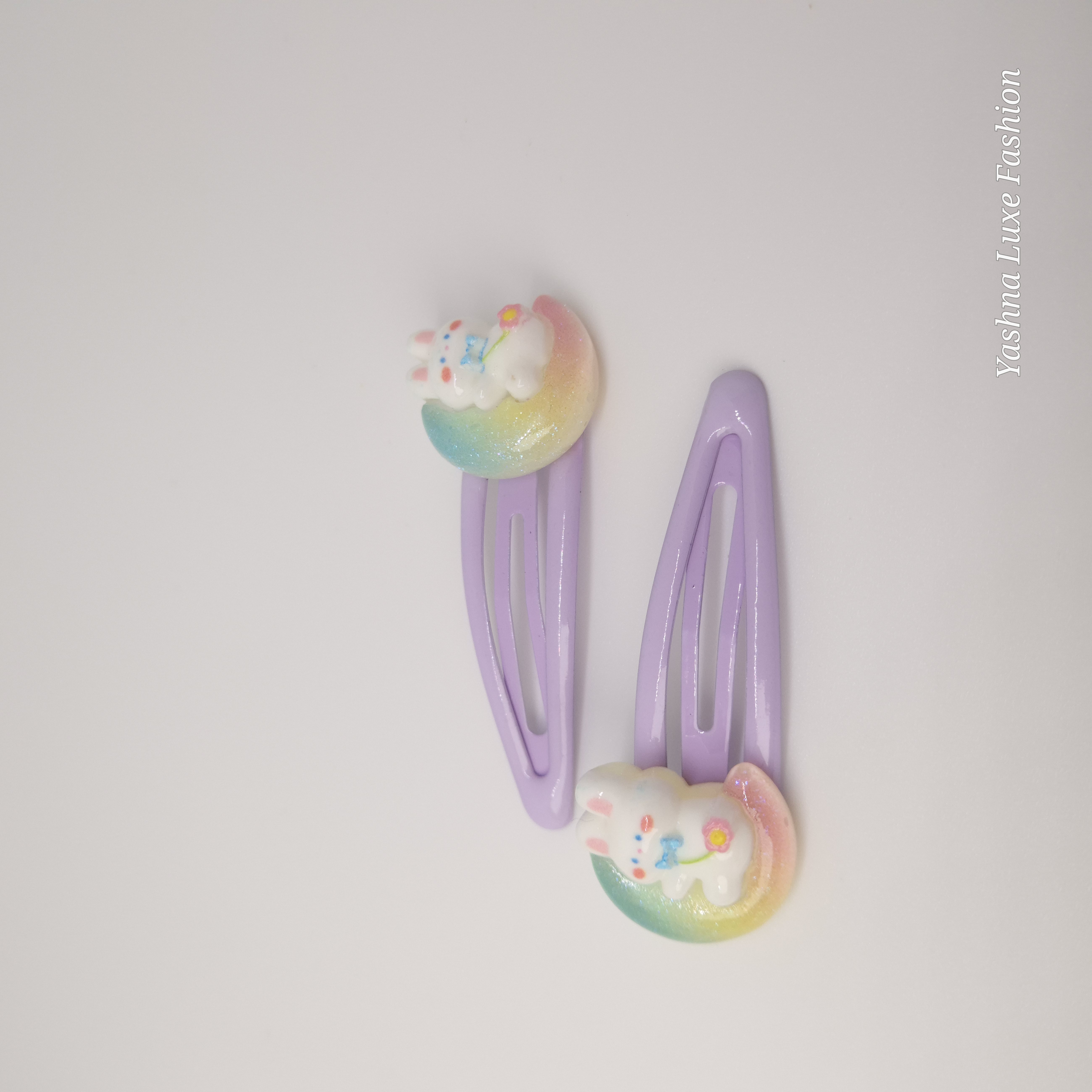 Cute Resin Charms Tic -  Tac Hair Clips