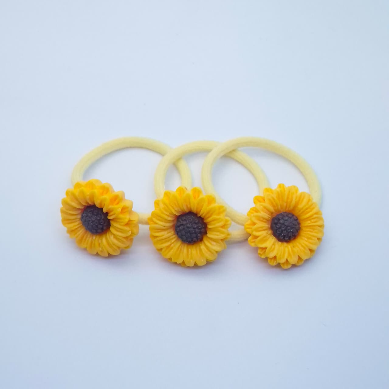 Sunflower Hair Tie Set