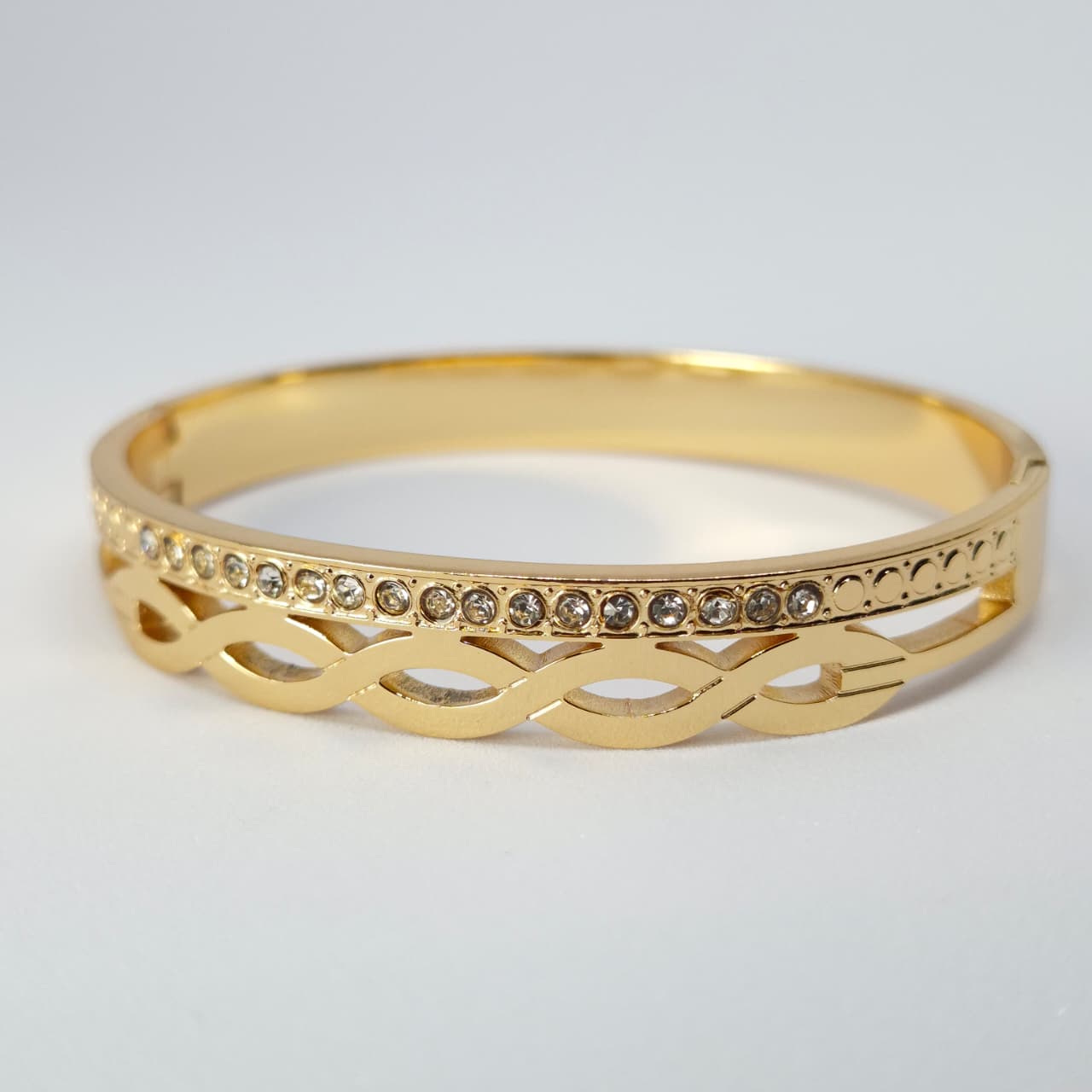 Anti Tarnish Two Layer Stone  Bracelet