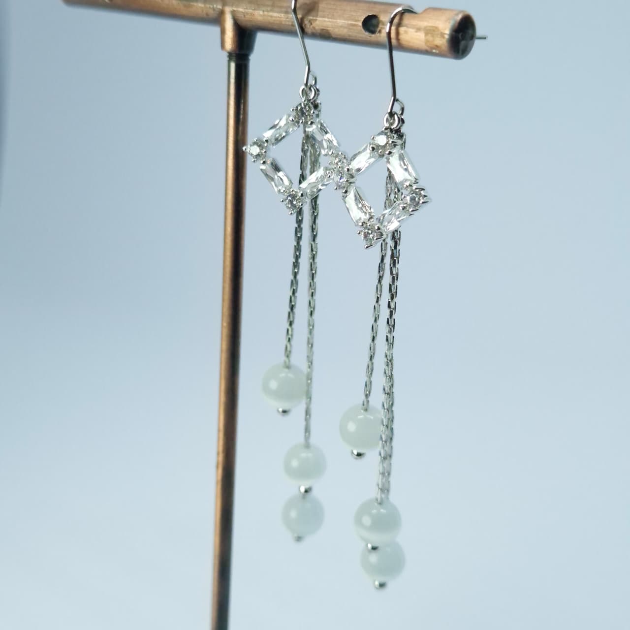 Geometric tassel Earrings