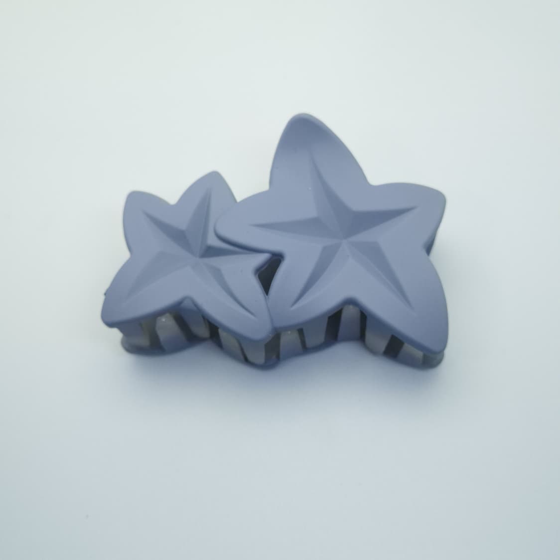 Matte Star-Shaped Claw Clips