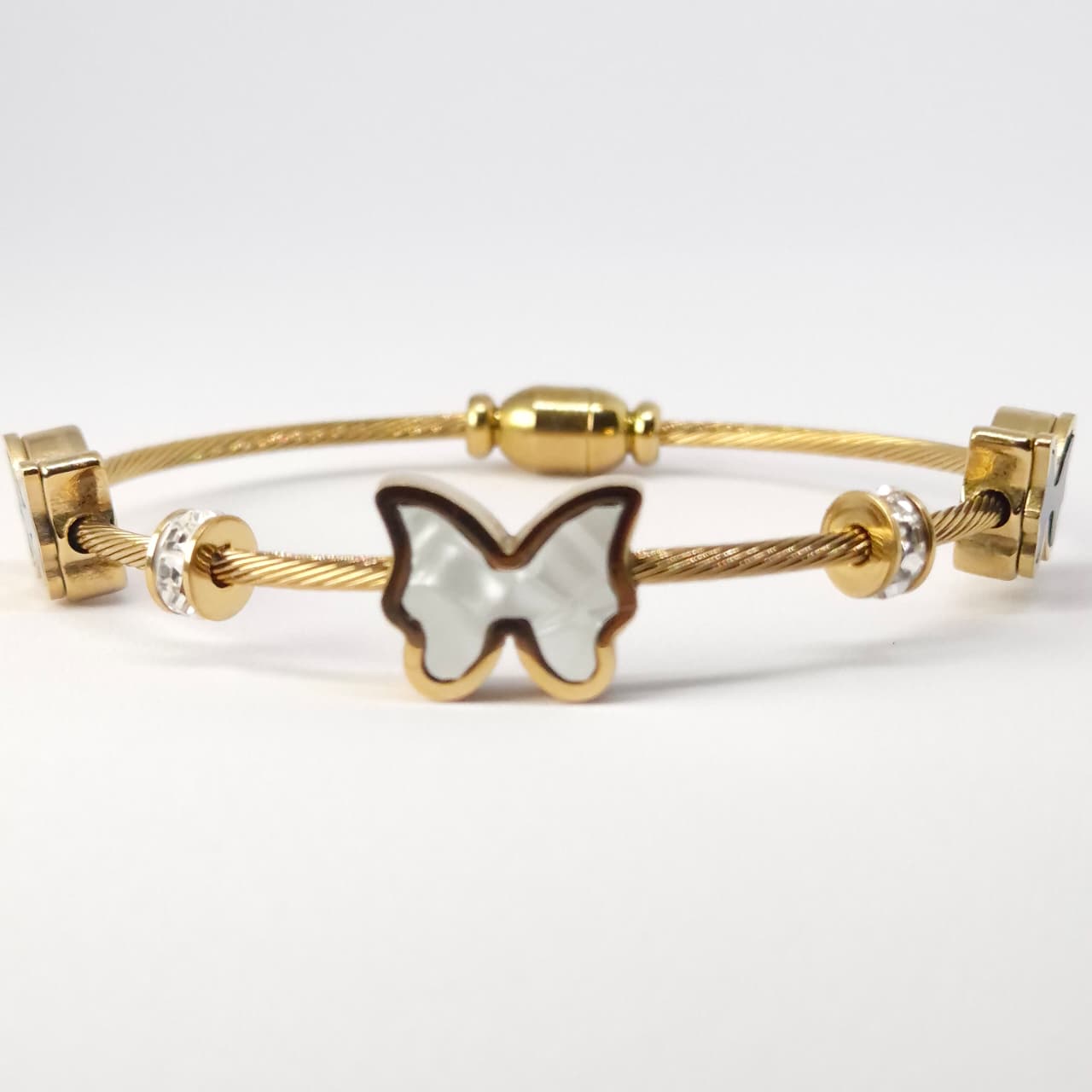 Anti TarnishButterfly Gold Bracelet 
