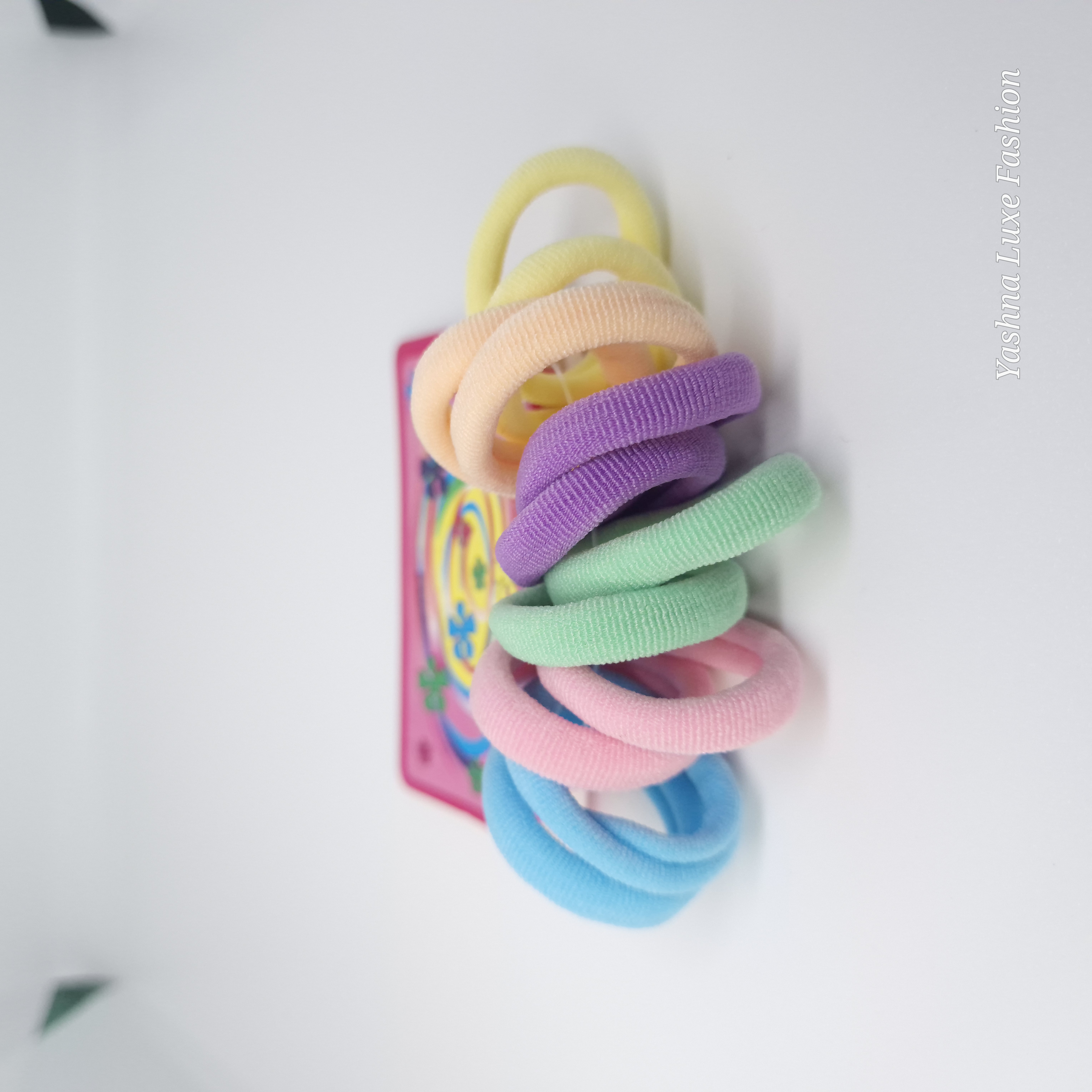 Candy Color Ponytail Hair Tie Set