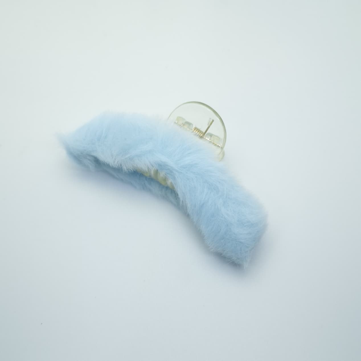 Fluffy Luxe Hair Claw Clip Medium  – Soft Fur Edition