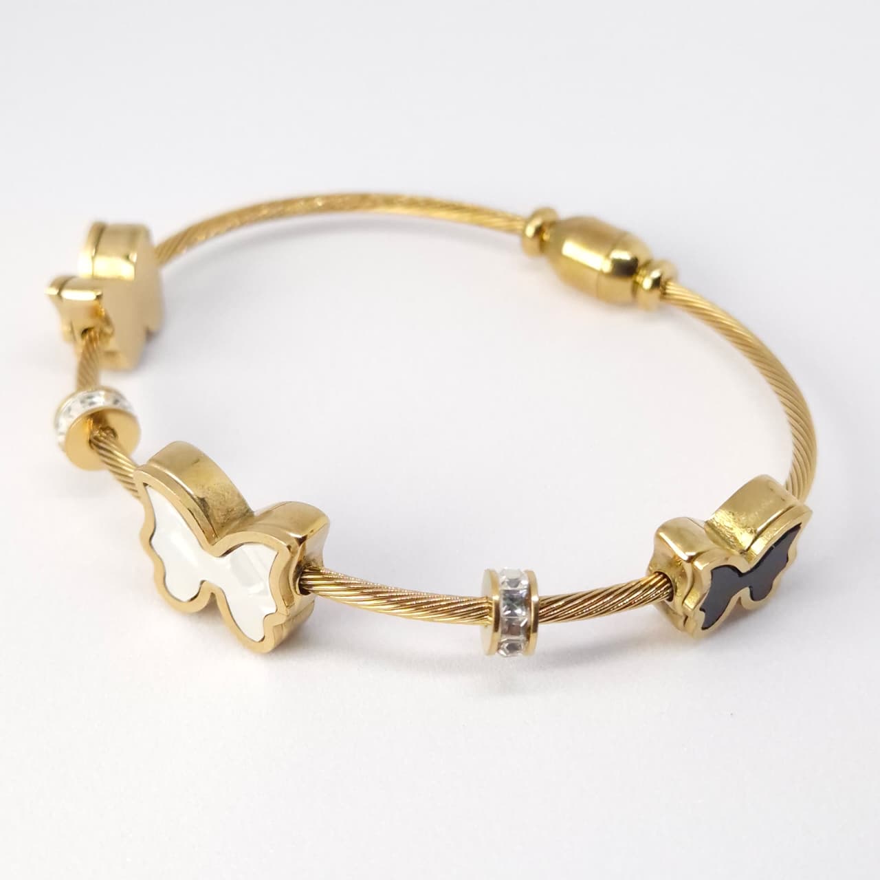 Anti TarnishButterfly Gold Bracelet 
