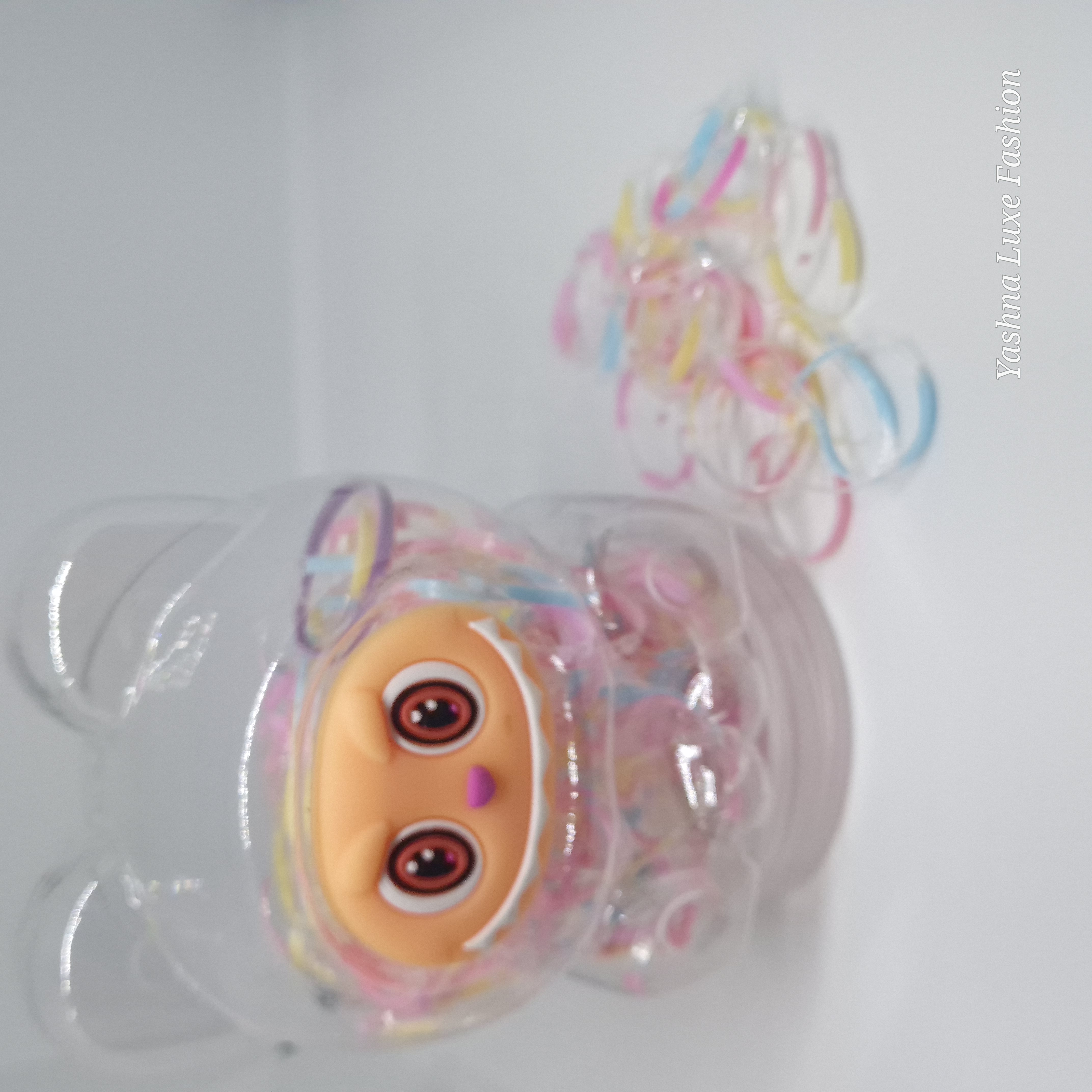 Cute Rubber Bear Hair Tie Box Set