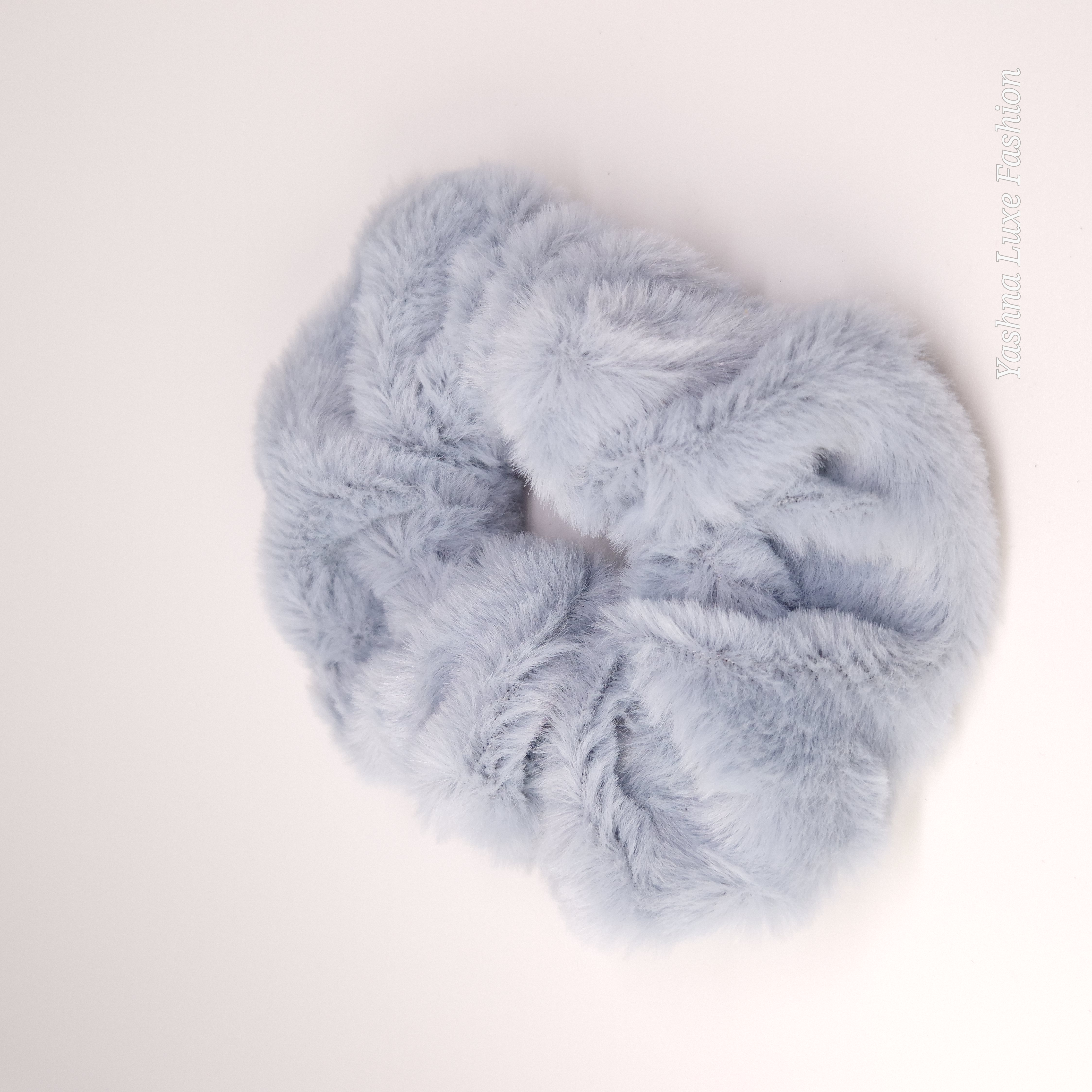 Soft Faux Fur Hair Tie Scrunchie