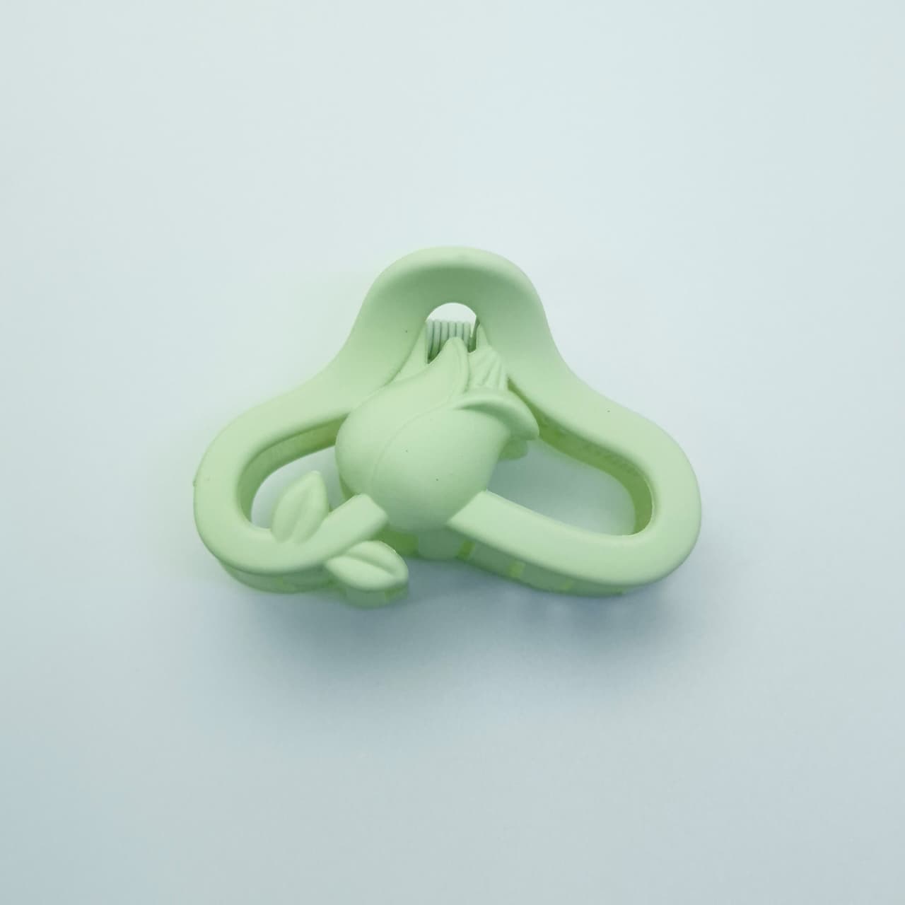 Tulip Flower Matte Claw Clip
