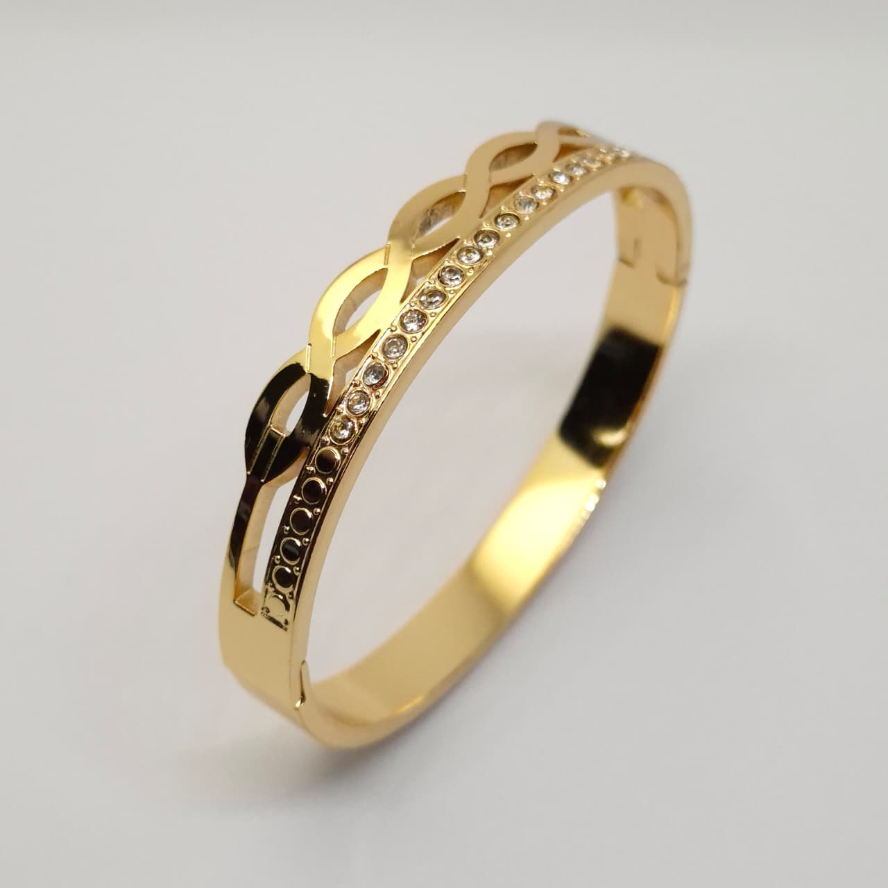 Anti Tarnish Two Layer Stone  Bracelet