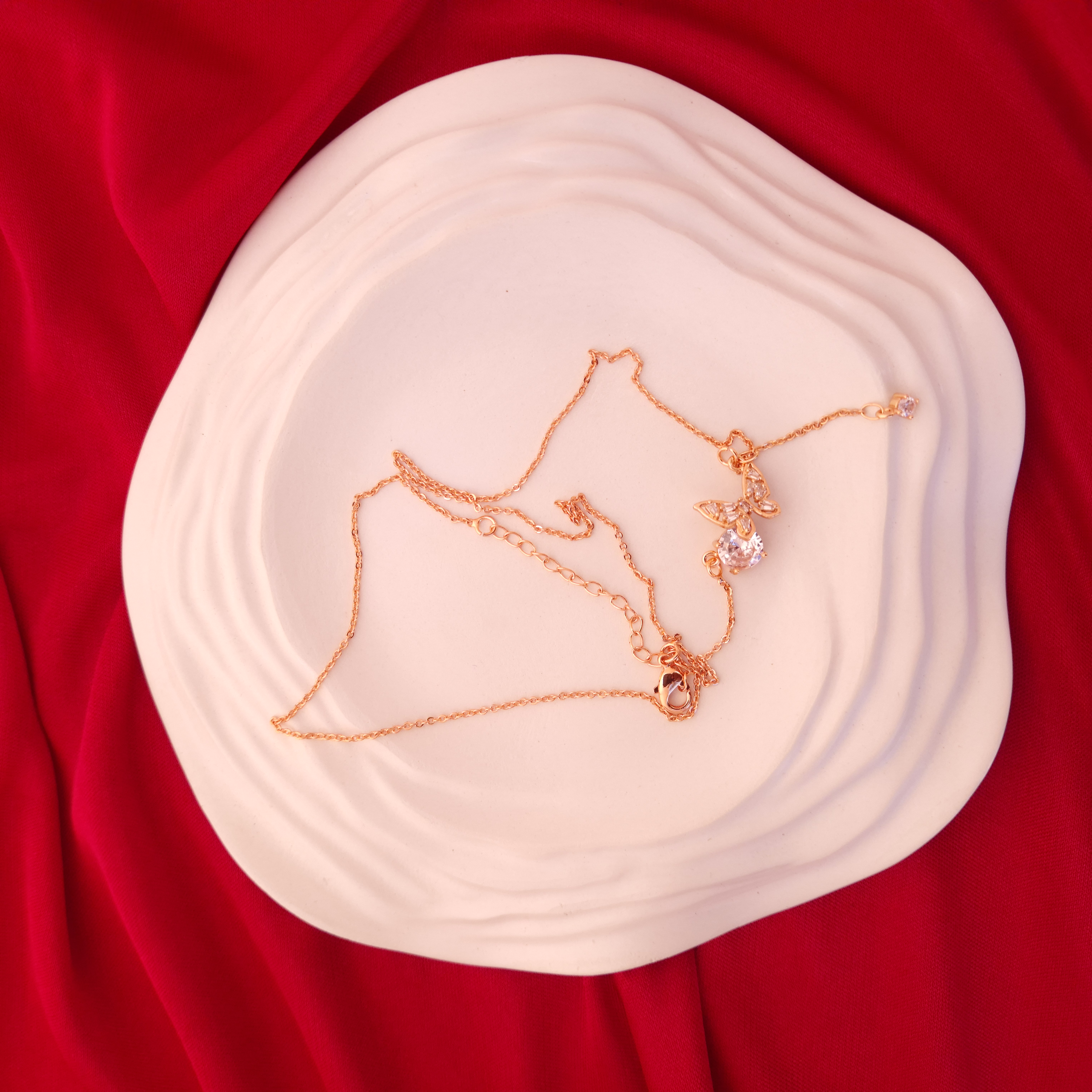 Elegant Butterfly Pendent Necklace