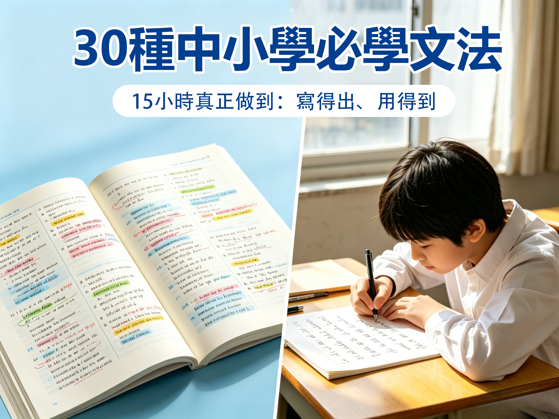 30種中小學必學文法