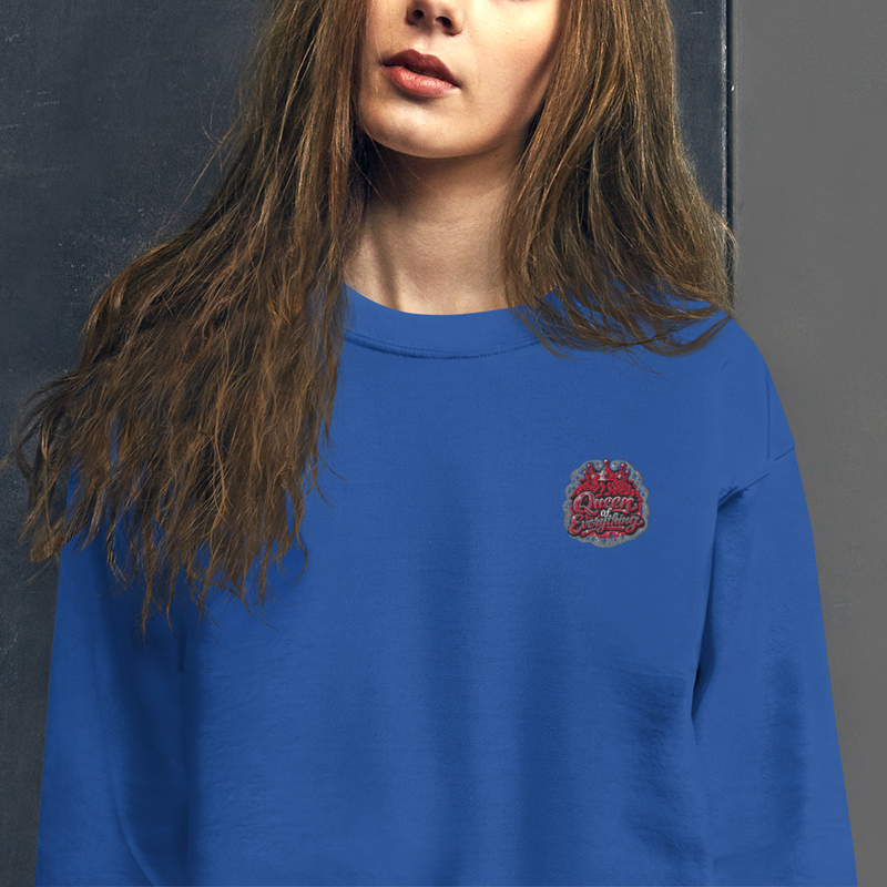 Unisex Sweatshirt Geborduurd