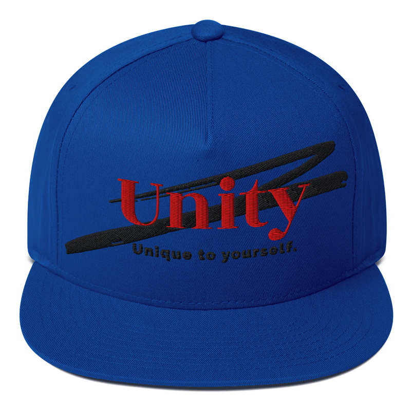 Geborduurde Flat Cap