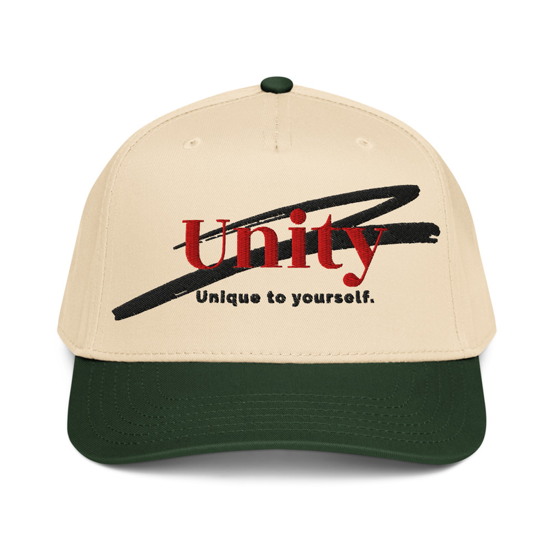 Geborduurde 5 panel cap