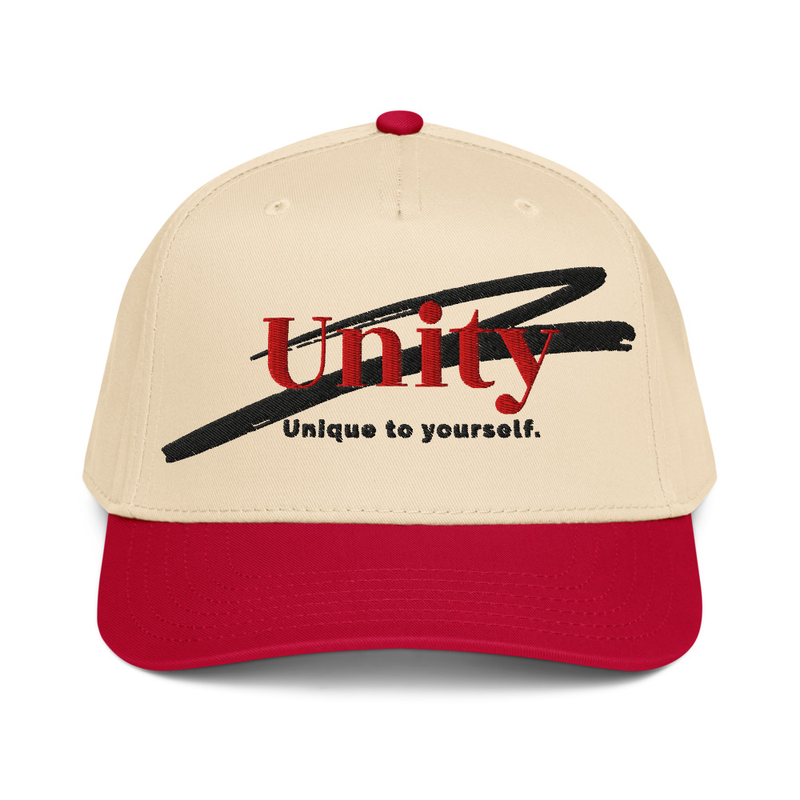 Geborduurde 5 panel cap