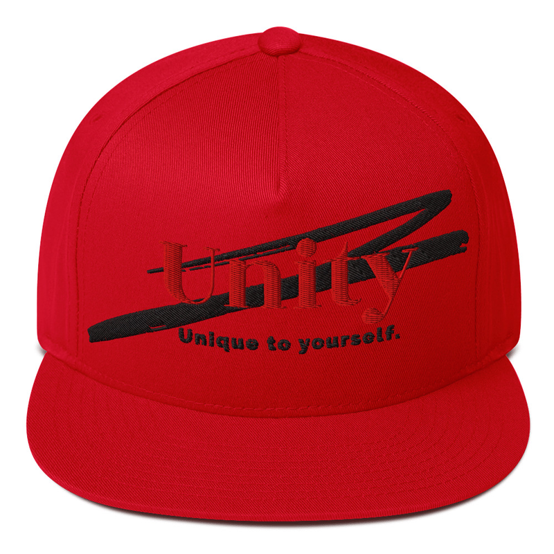 Geborduurde Flat Cap