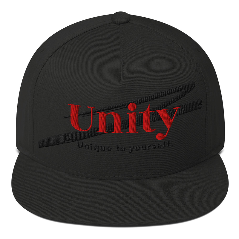 Geborduurde Flat Cap