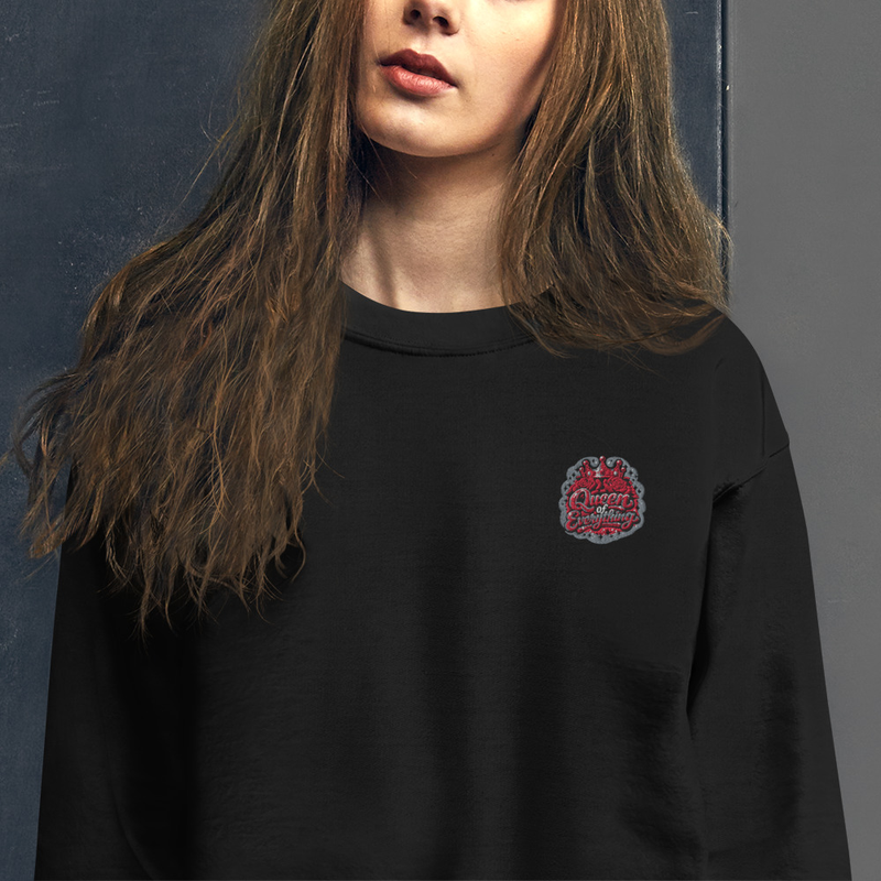 Unisex Sweatshirt Geborduurd