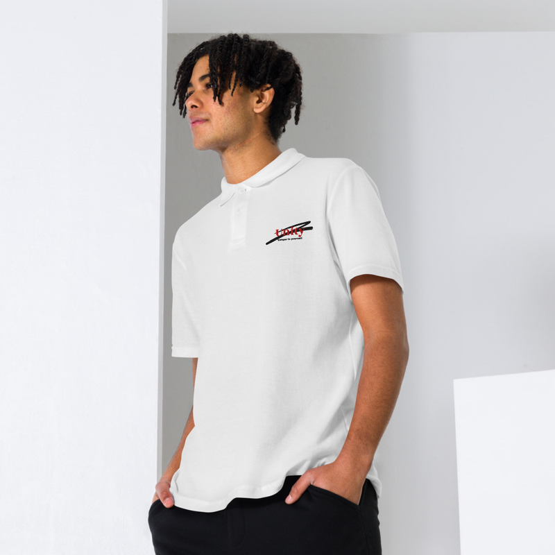 Unisex polo shirt Geborduurd. 