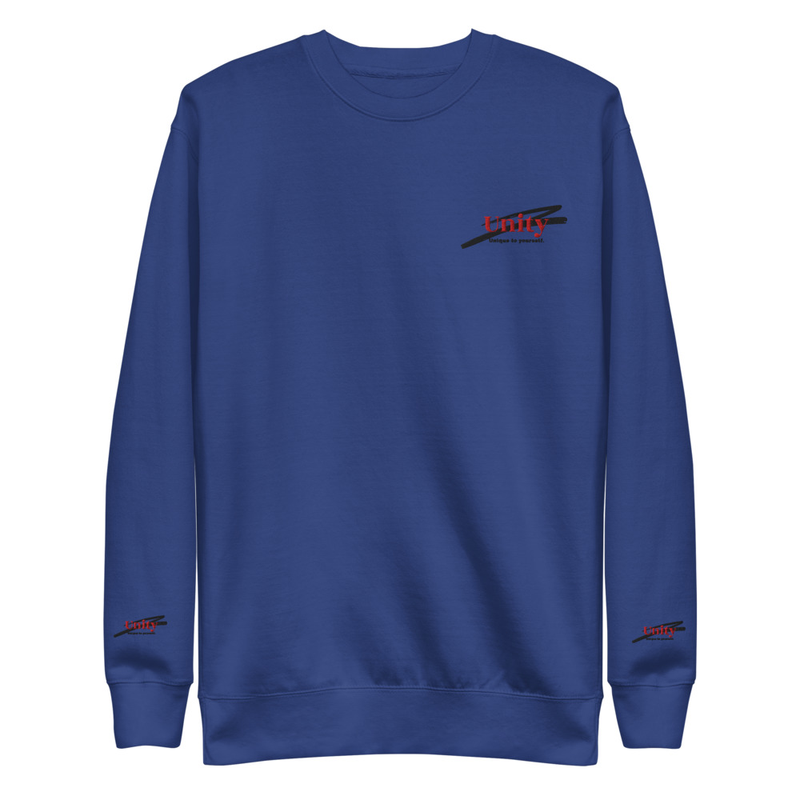 Unisex Premium Sweatshirt. Dus voor zowel man en vrouw