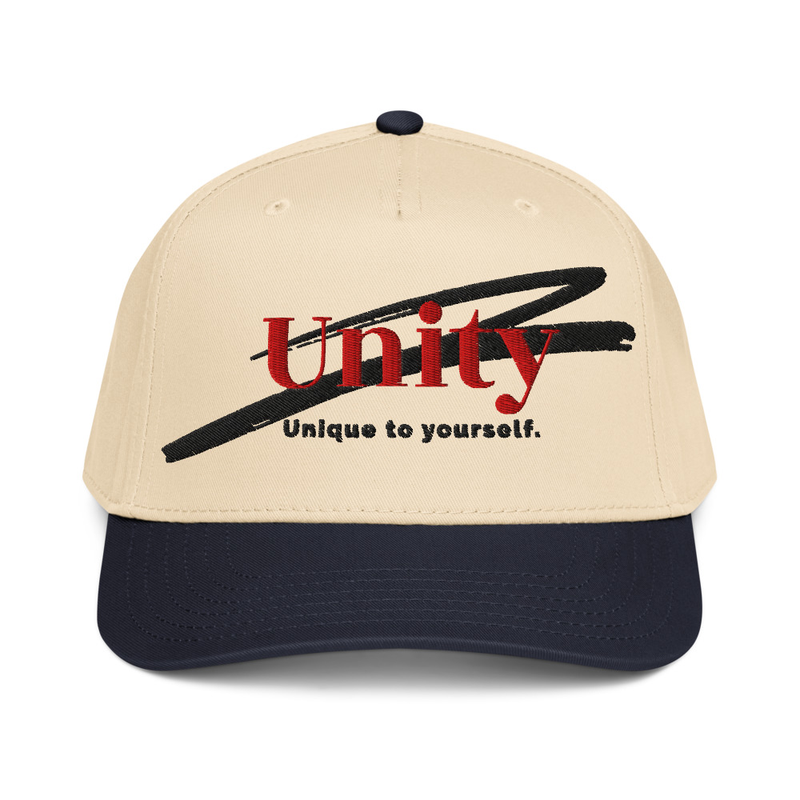 Geborduurde 5 panel cap