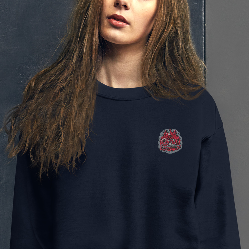 Unisex Sweatshirt Geborduurd