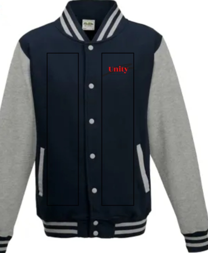 Unisex Blue Varsity Jacket