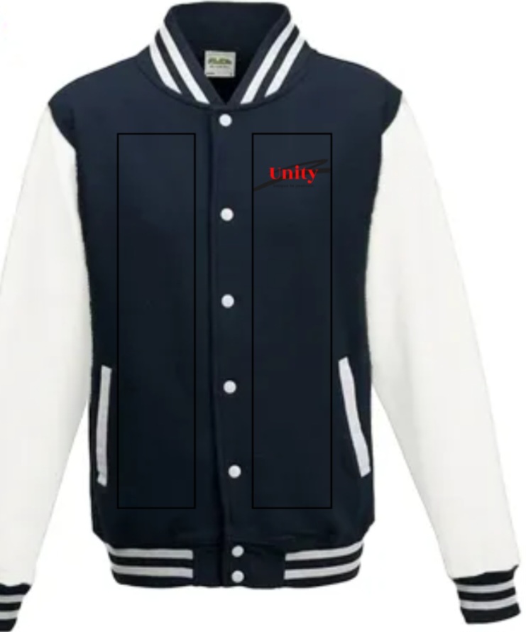 Unisex Blue Varsity Jacket