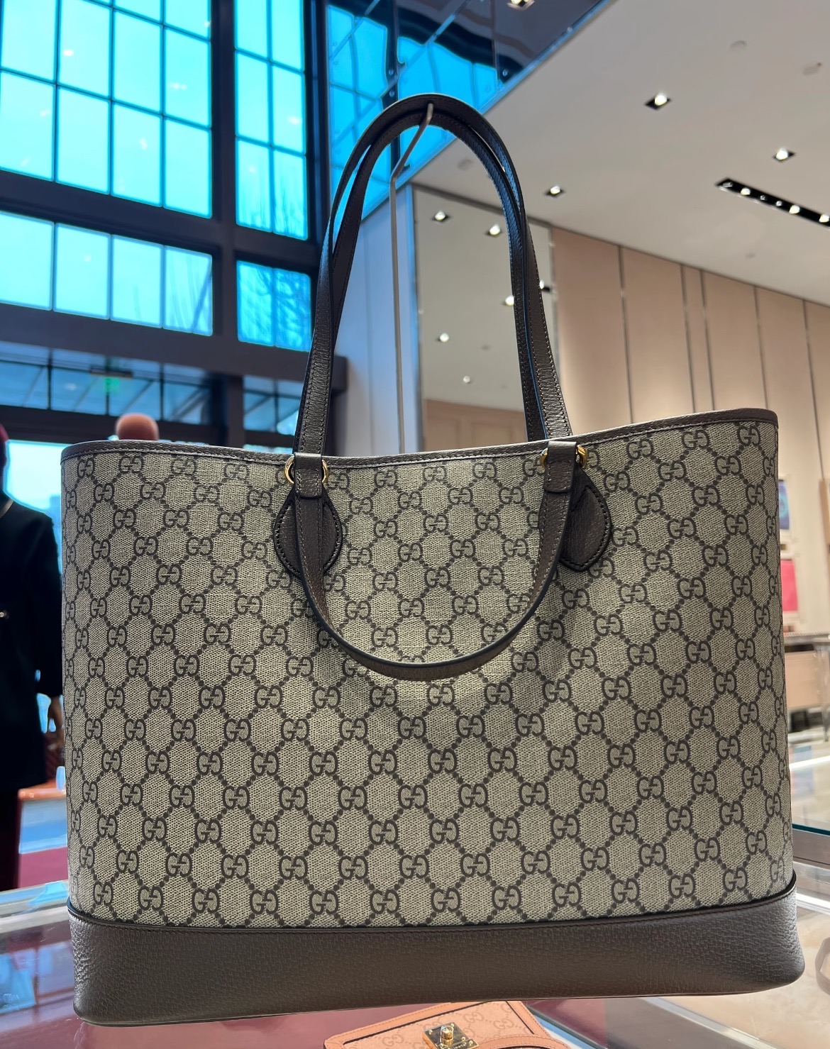 No.8-Gucci GG Supreme Canvas Tote