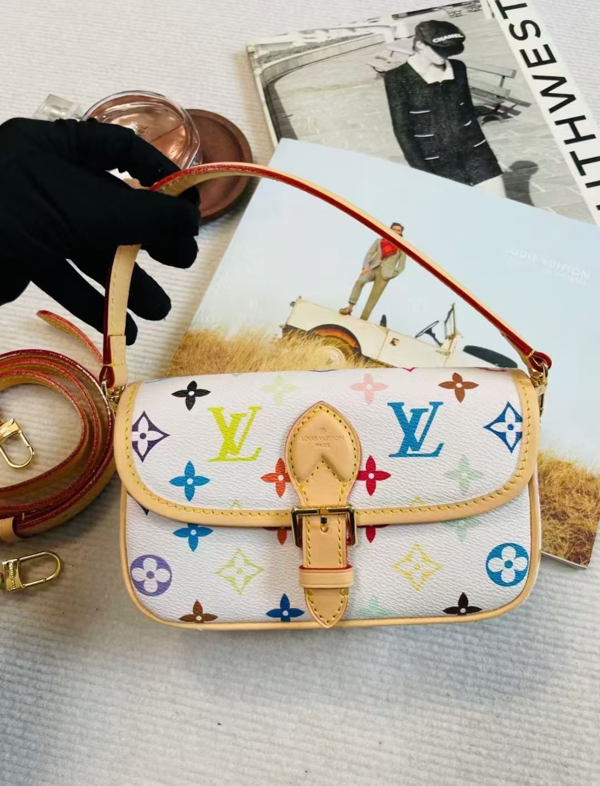 No.20-LV Multicolor Designer Mini Handbag