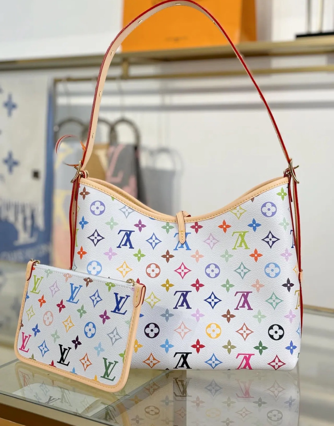 No.6-LV Multicolor Designer Shoulder Bag Set