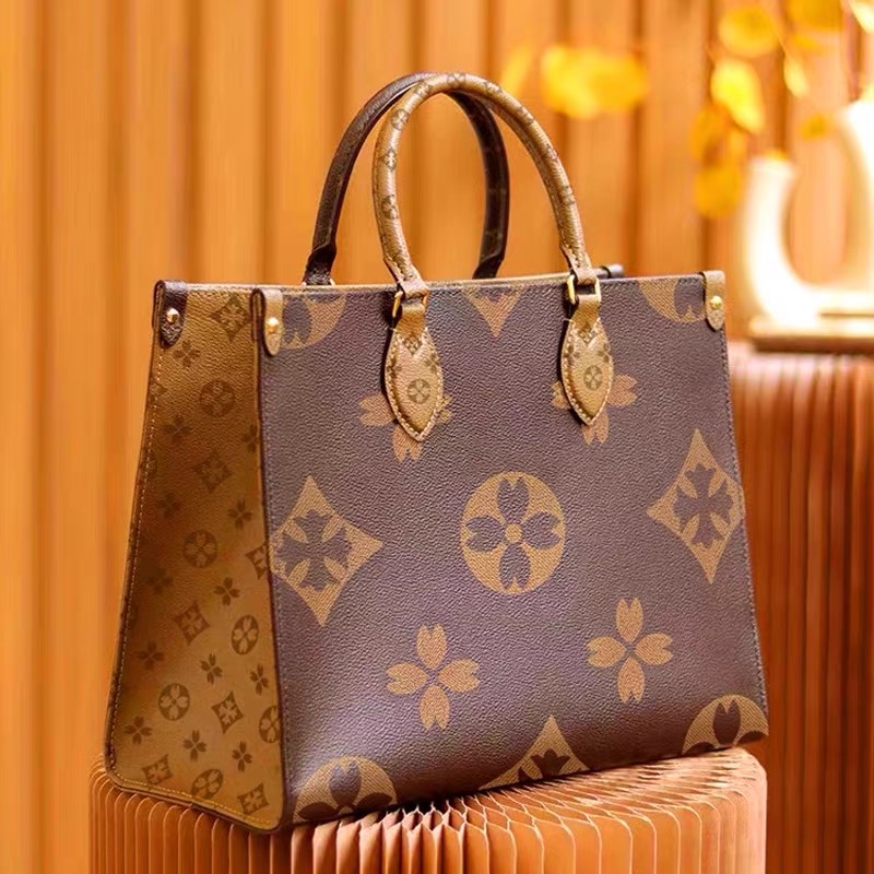 No.2-LV Designer Monogram Tote Bag