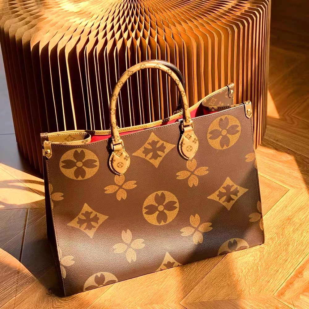 No.2-LV Designer Monogram Tote Bag