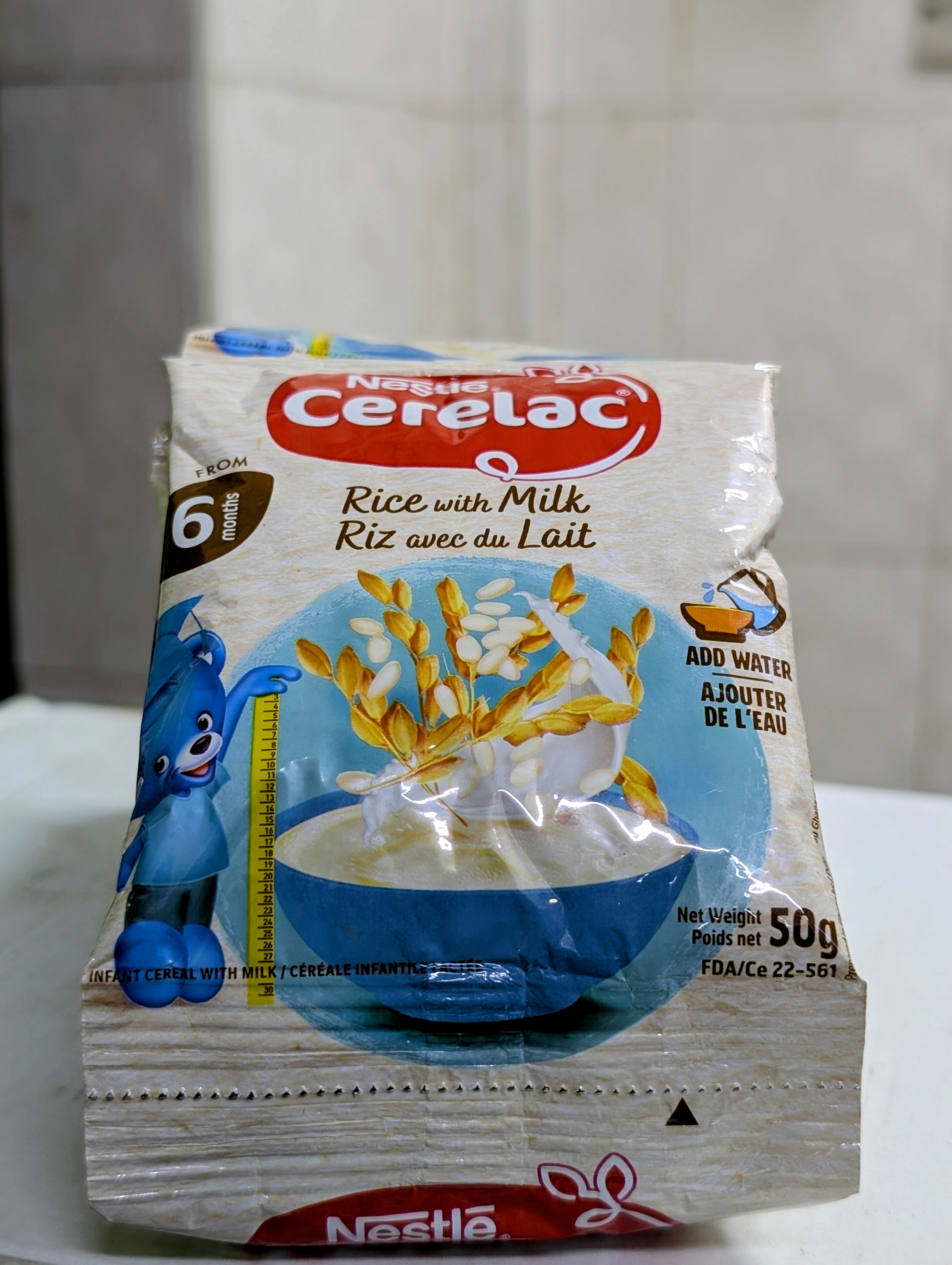 Nestlé Cerelac Rice with Milk x 10 sachets