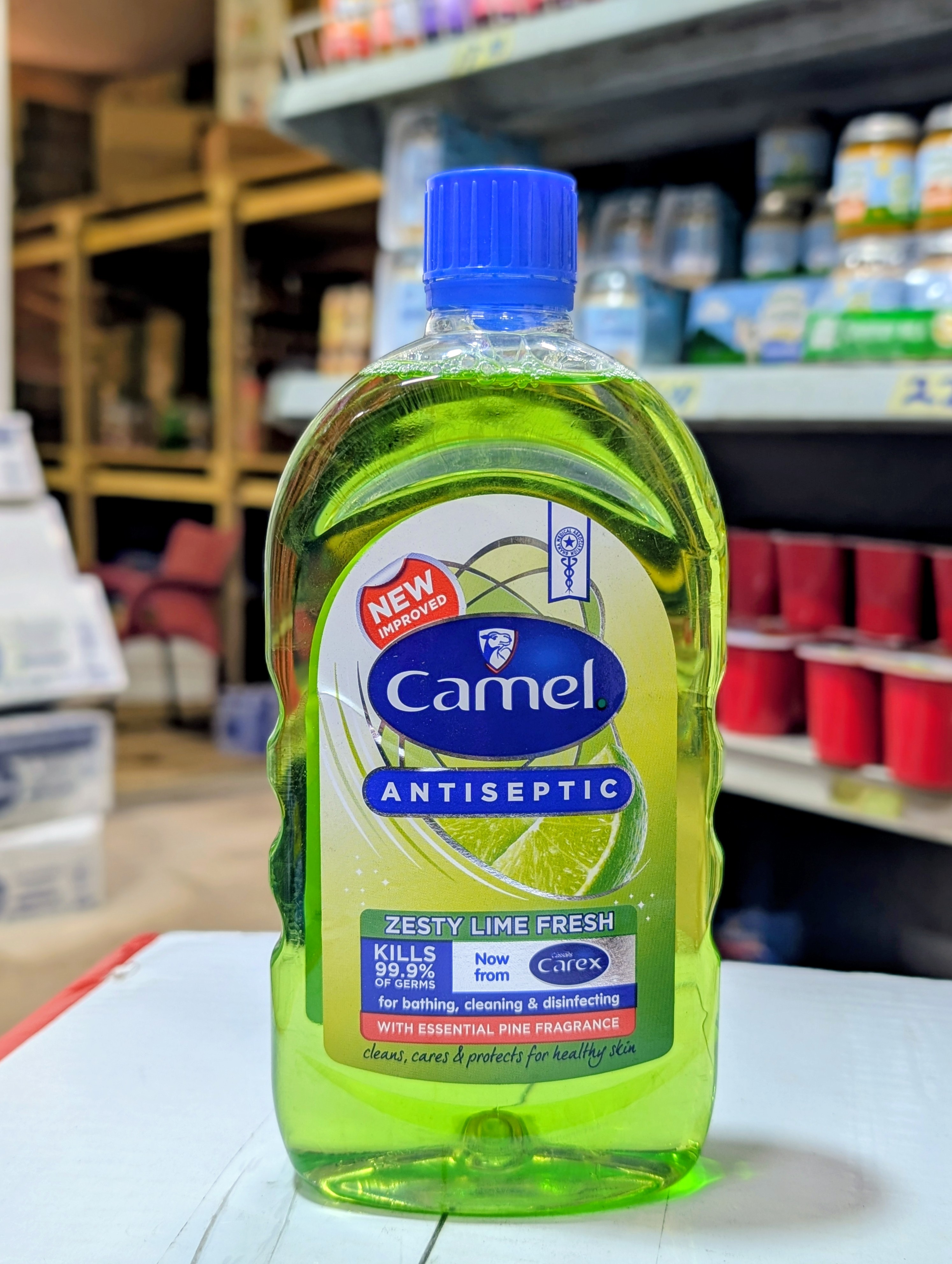 Camel Antiseptic Zesty Lime Fresh 500ml