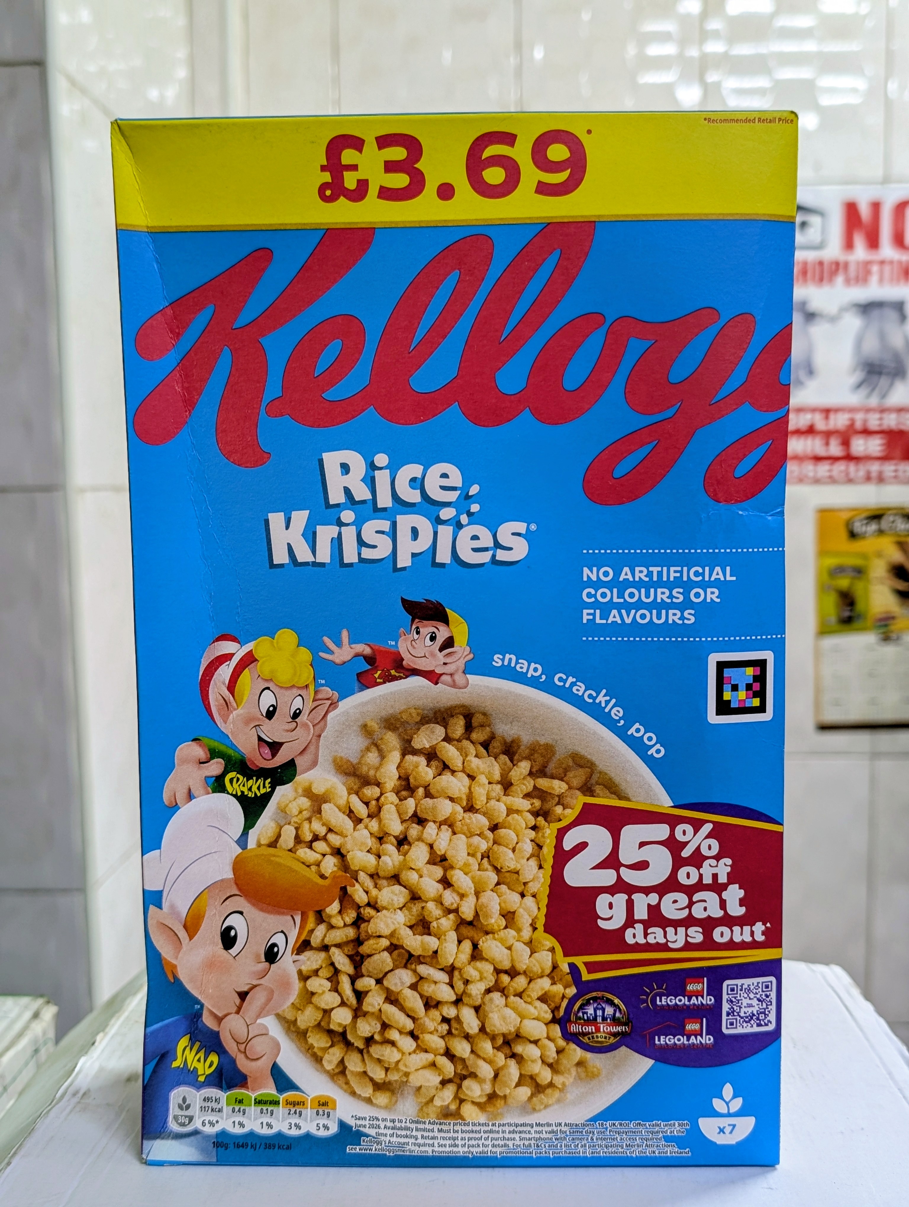 Kellogg's Rice Krispies Cereal