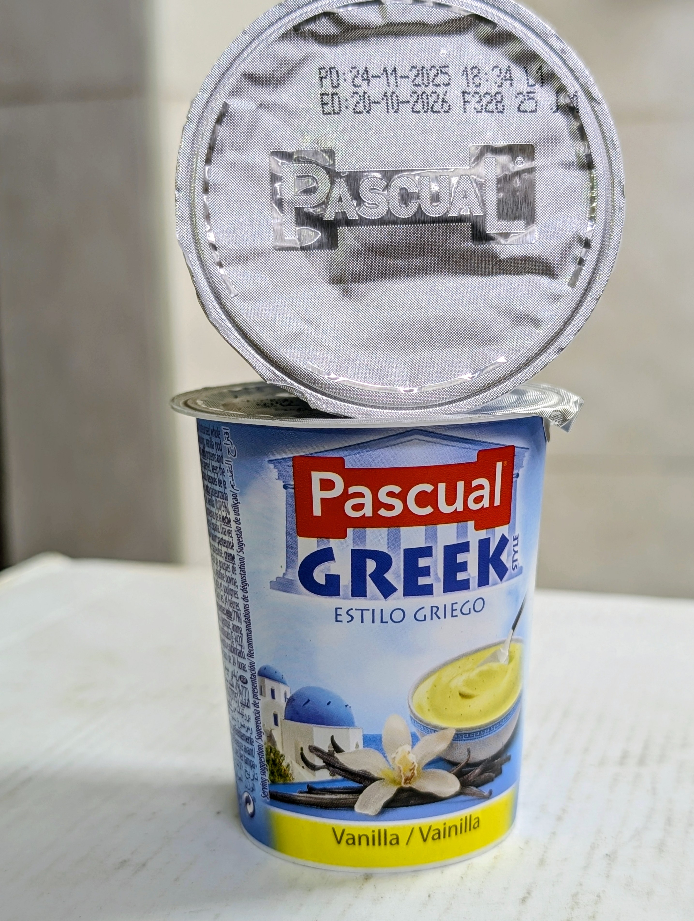 Pascual Greek Yogurt Vanilla