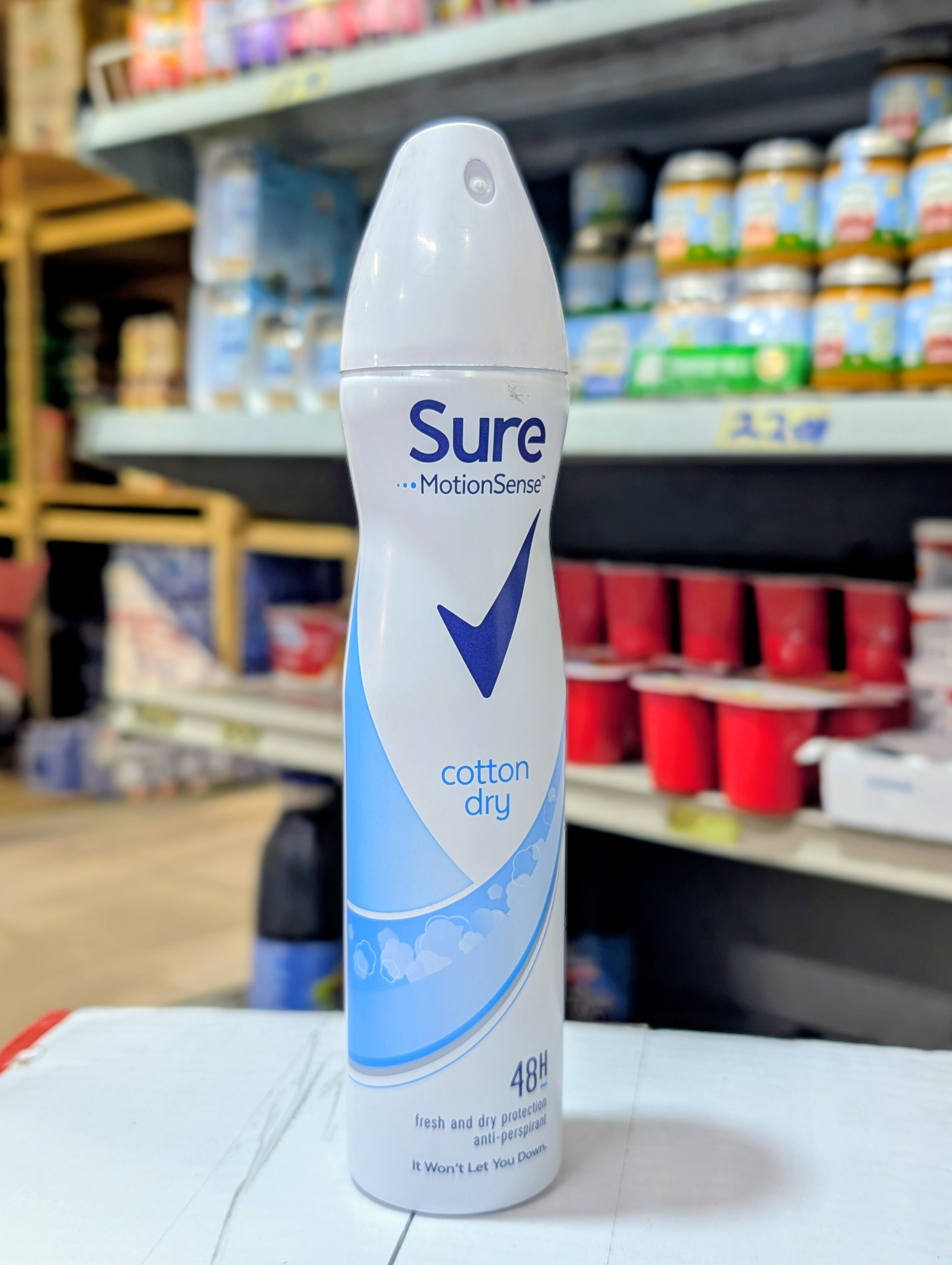 Sure Cotton Dry Deodorant Spray