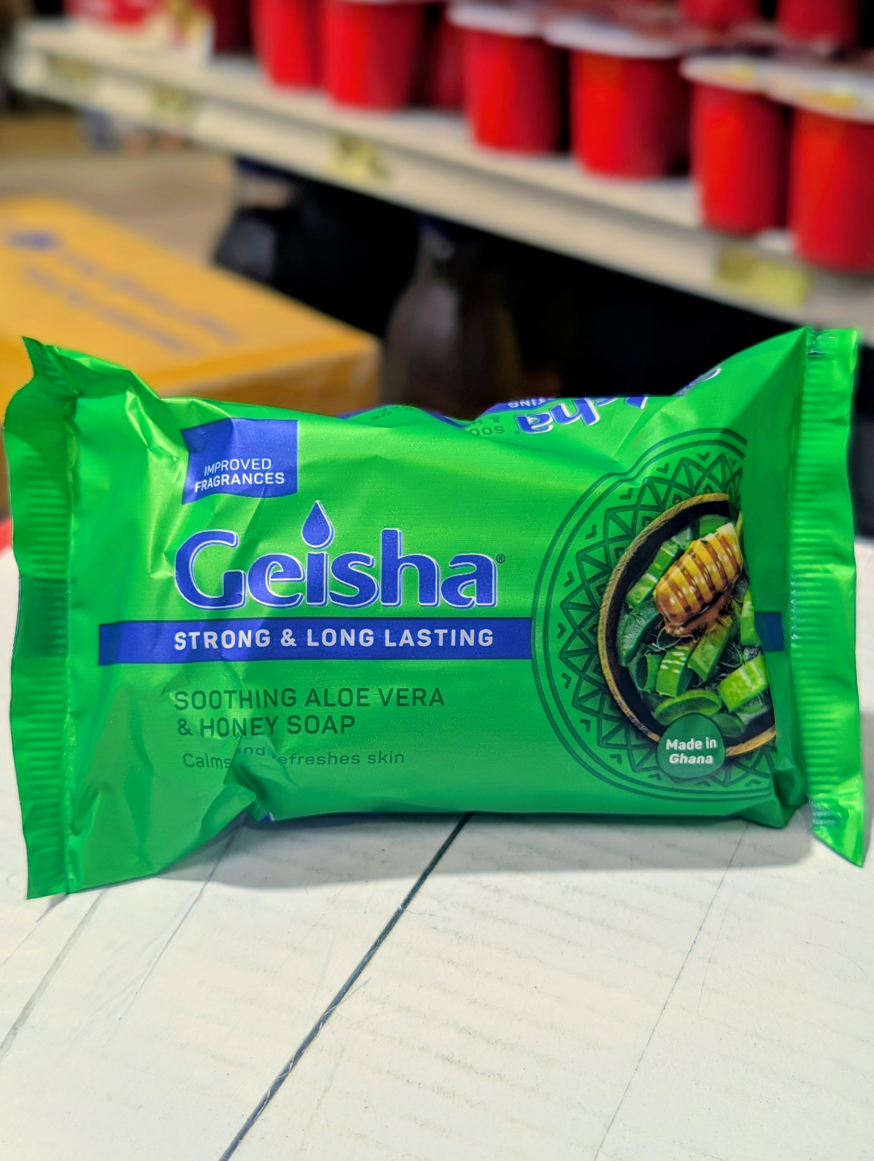 Geisha Aloe Vera & Honey Soap