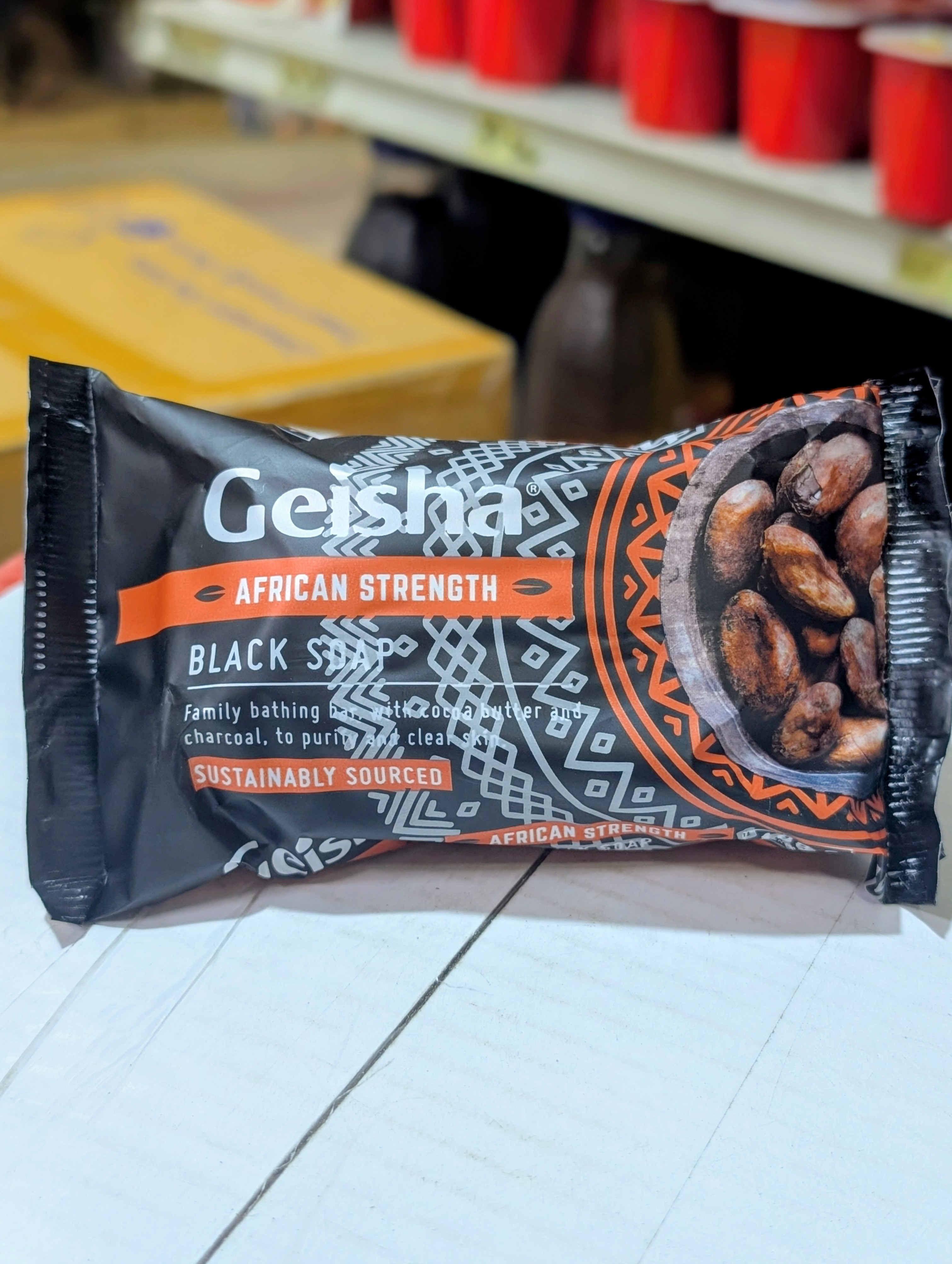 Geisha African Strength Black Soap