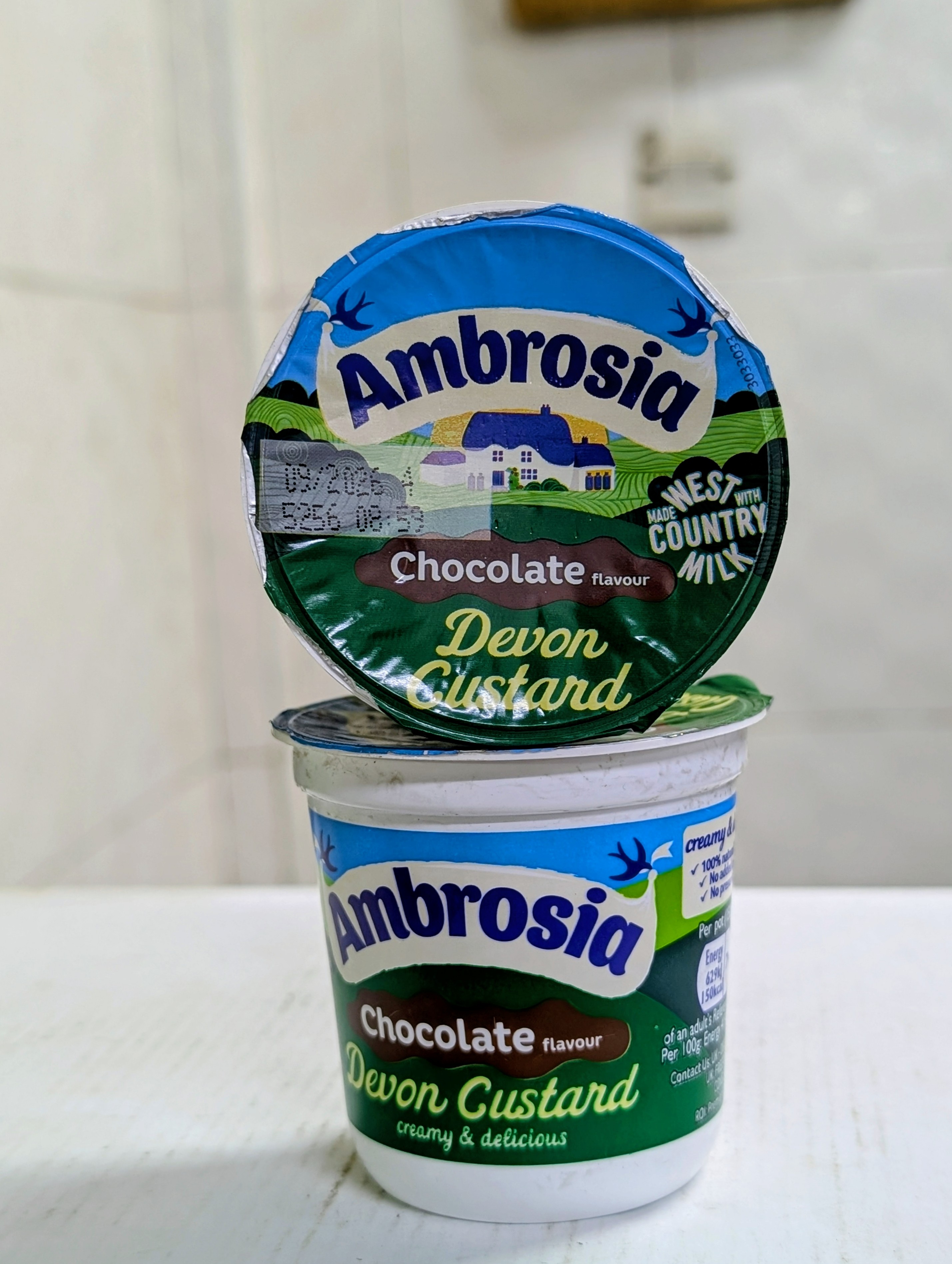 Ambrosia Chocolate Devon Custard