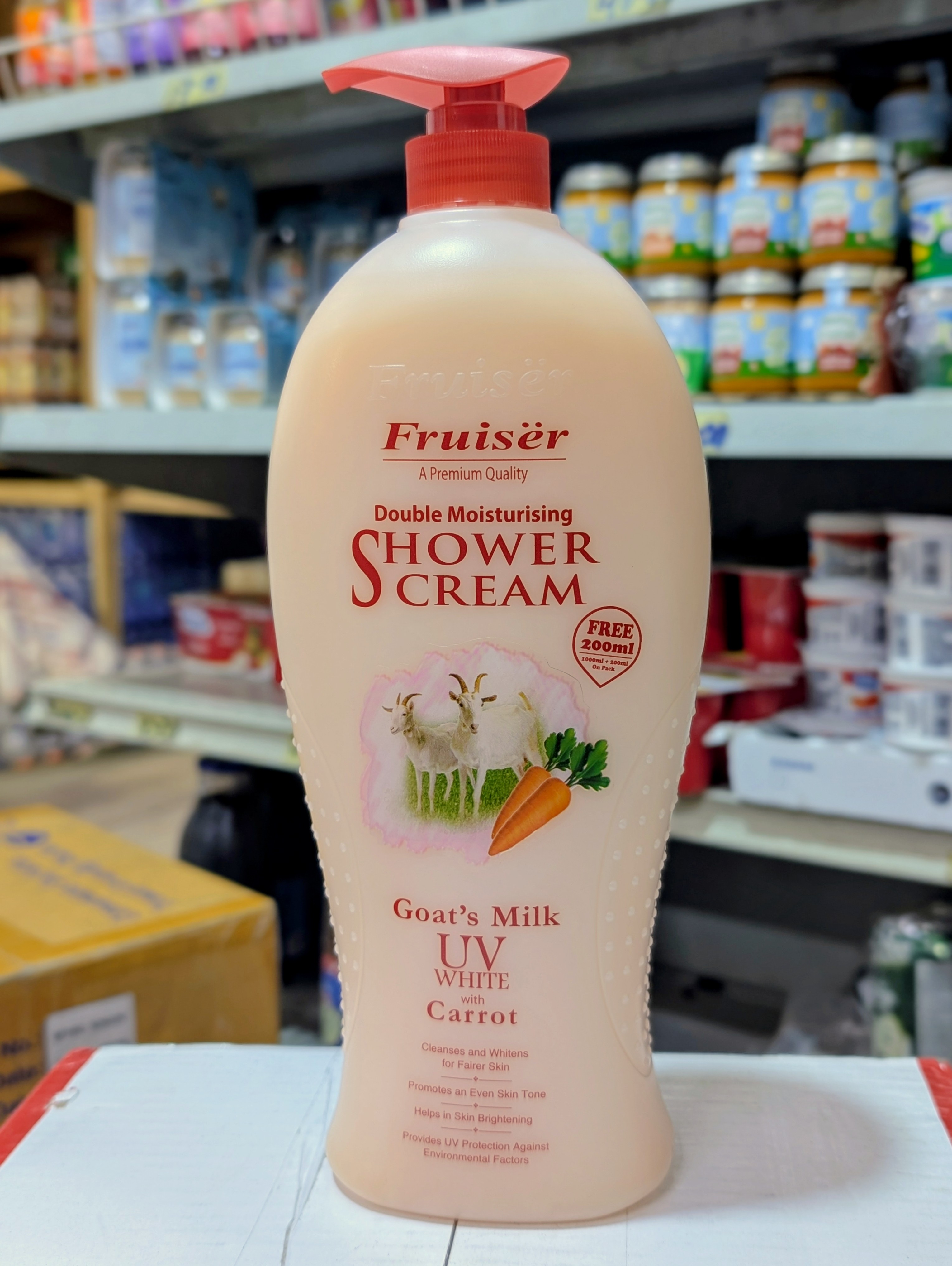 Fruisér Double Moisturising Shower Cream